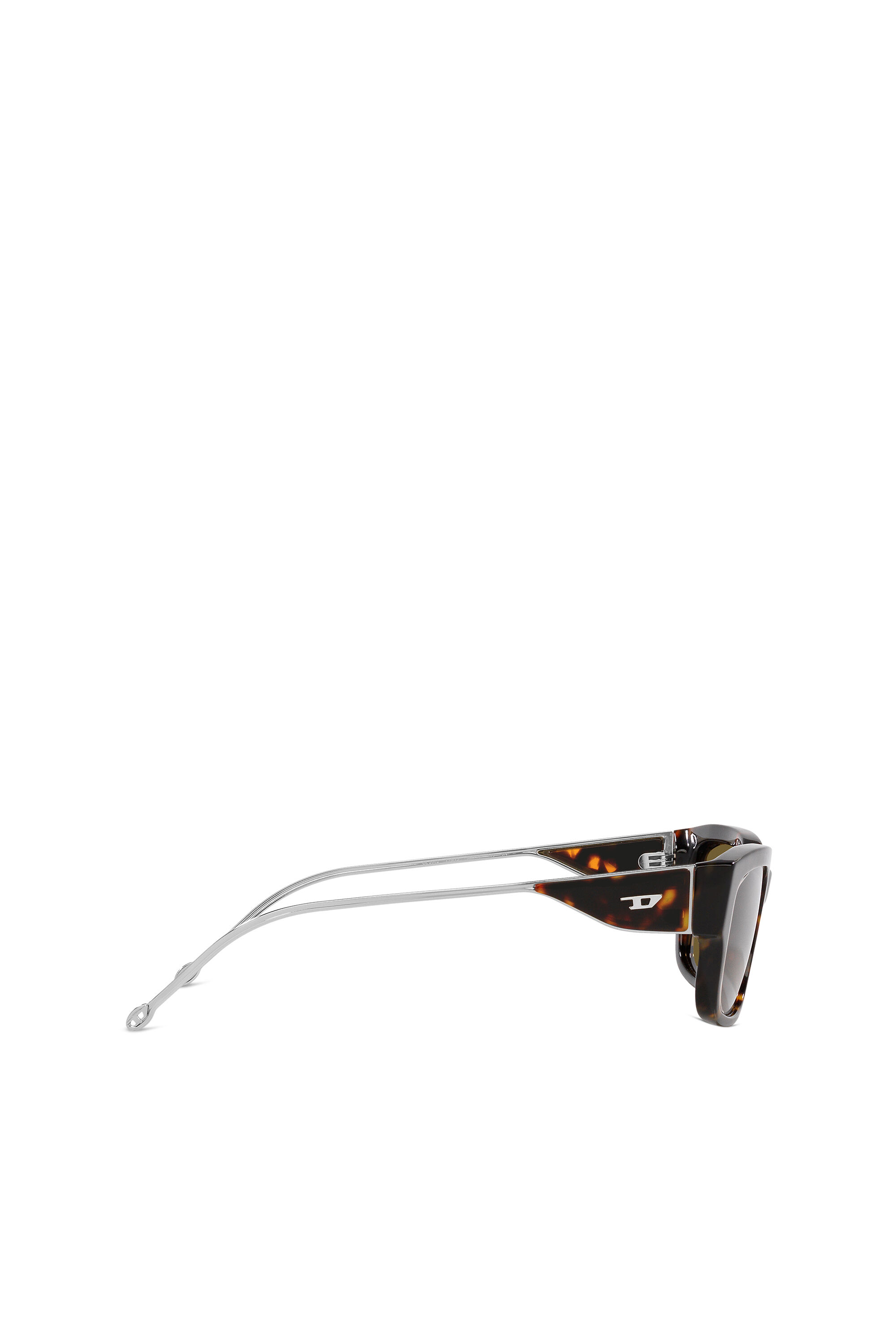 Diesel - 0DL2002 SIZE 56, Lunettes de soleil rectangulaires Mixte in Marron - 2