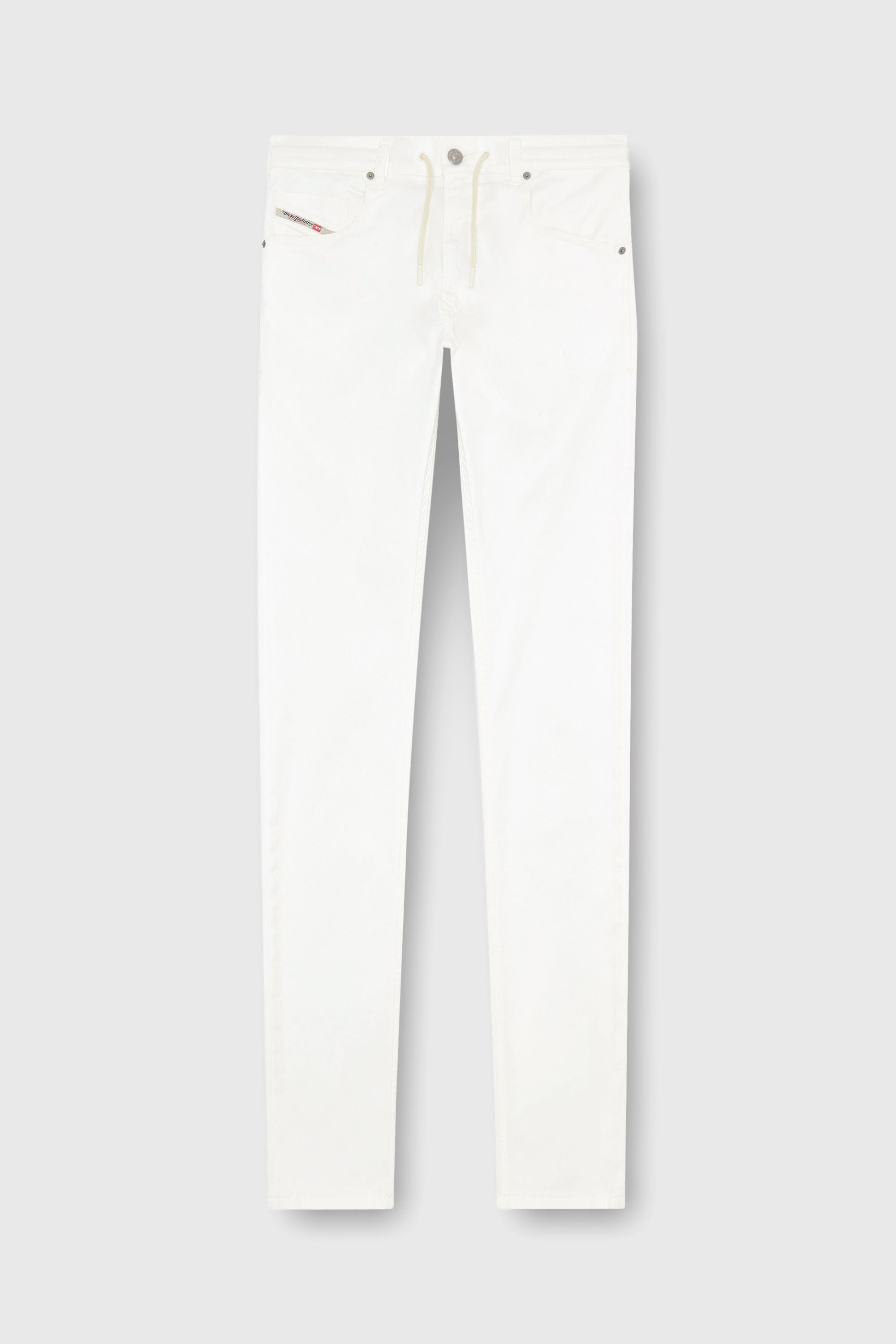 Diesel - Man's Regular 2032 D-Krooley Joggjeans&reg; 068HX, White - 4