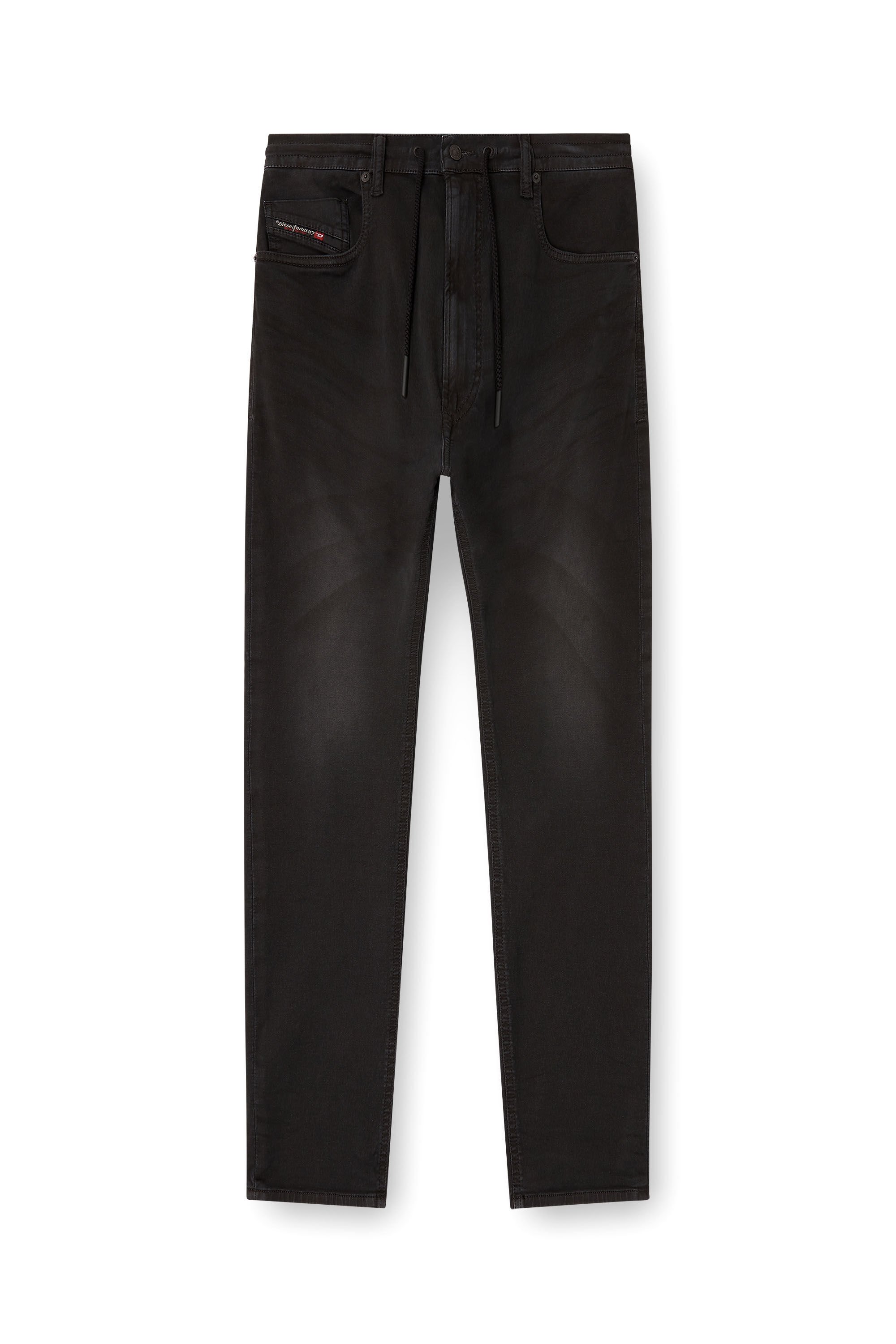 Diesel - Regular 2032 D-Krooley Joggjeans® 0670M Homme, Noir - Image 2