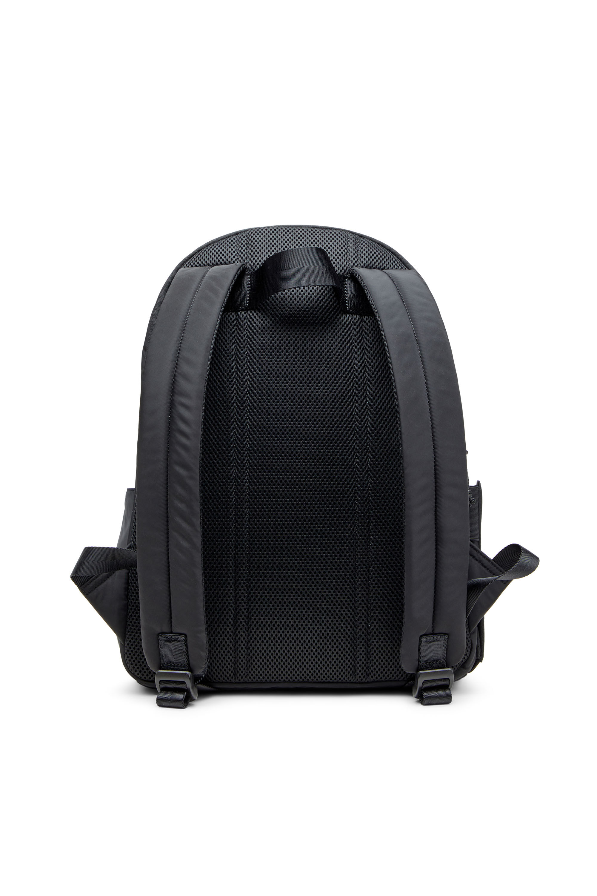 Diesel - D-PACK BACKPACK X, D-Pack-Sac à dos en tissu au toucher satiné Homme in Noir - 3