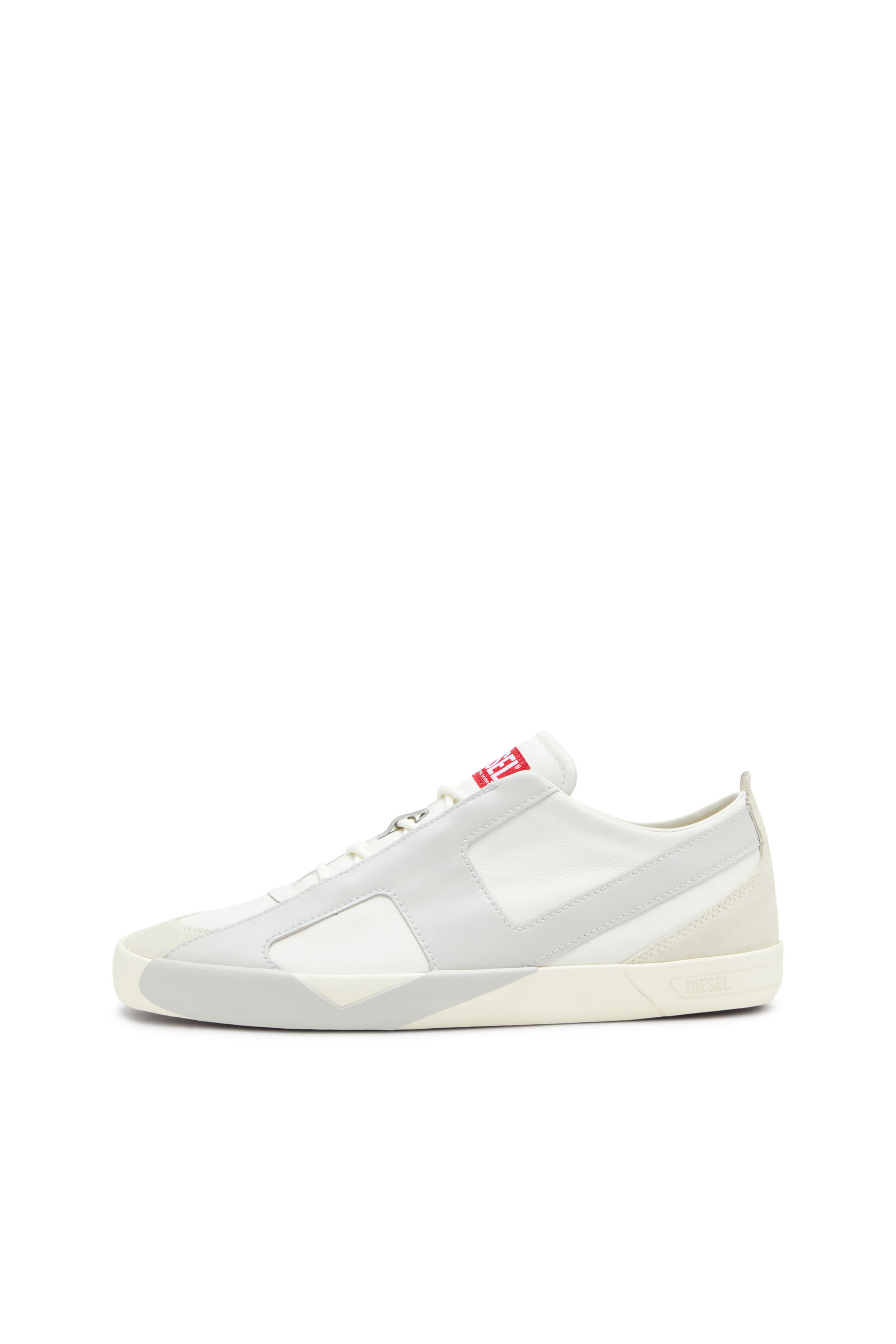 Diesel - S-SLANTE-D LOW, Baskets en daim et cuir avec logo D Homme in ToBeDefined - 8