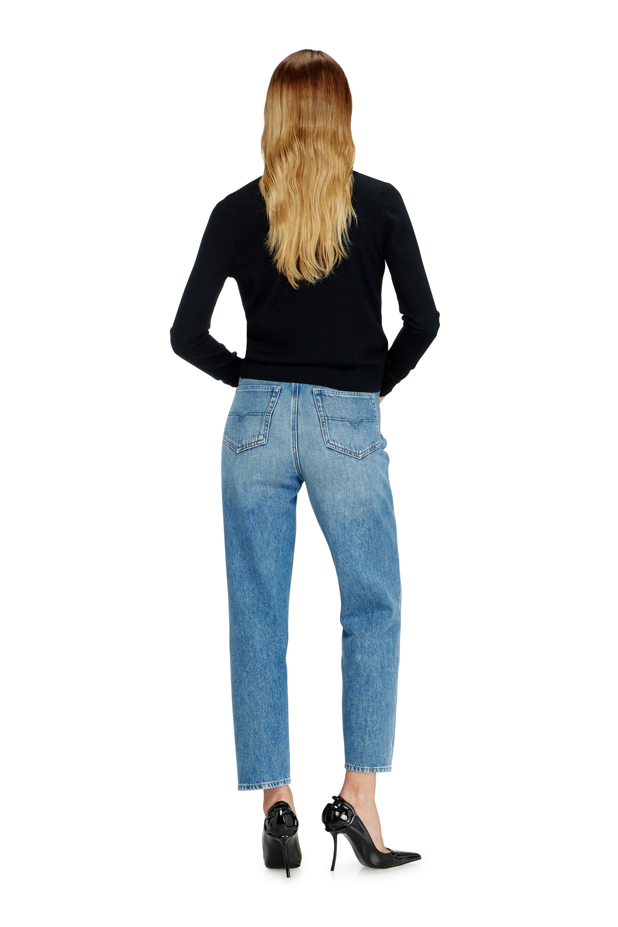 Diesel - Regular Jeans 1981 D-Went 09Q07 Femme, Bleu Clair - Image 3