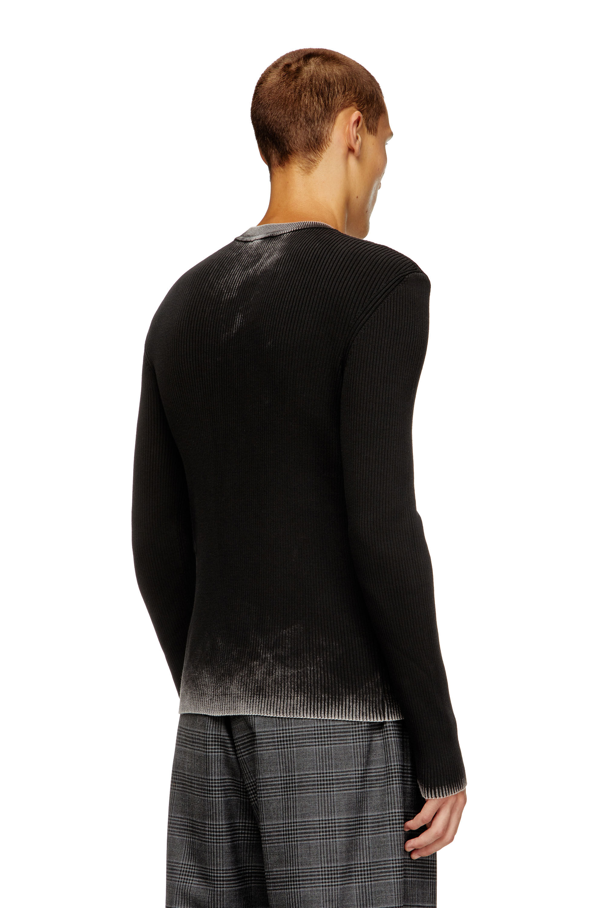 DIESEL 国内送 K-Darin-R トップ Diesel Men's' K-Darin Sweater in Brown | LN-CC®