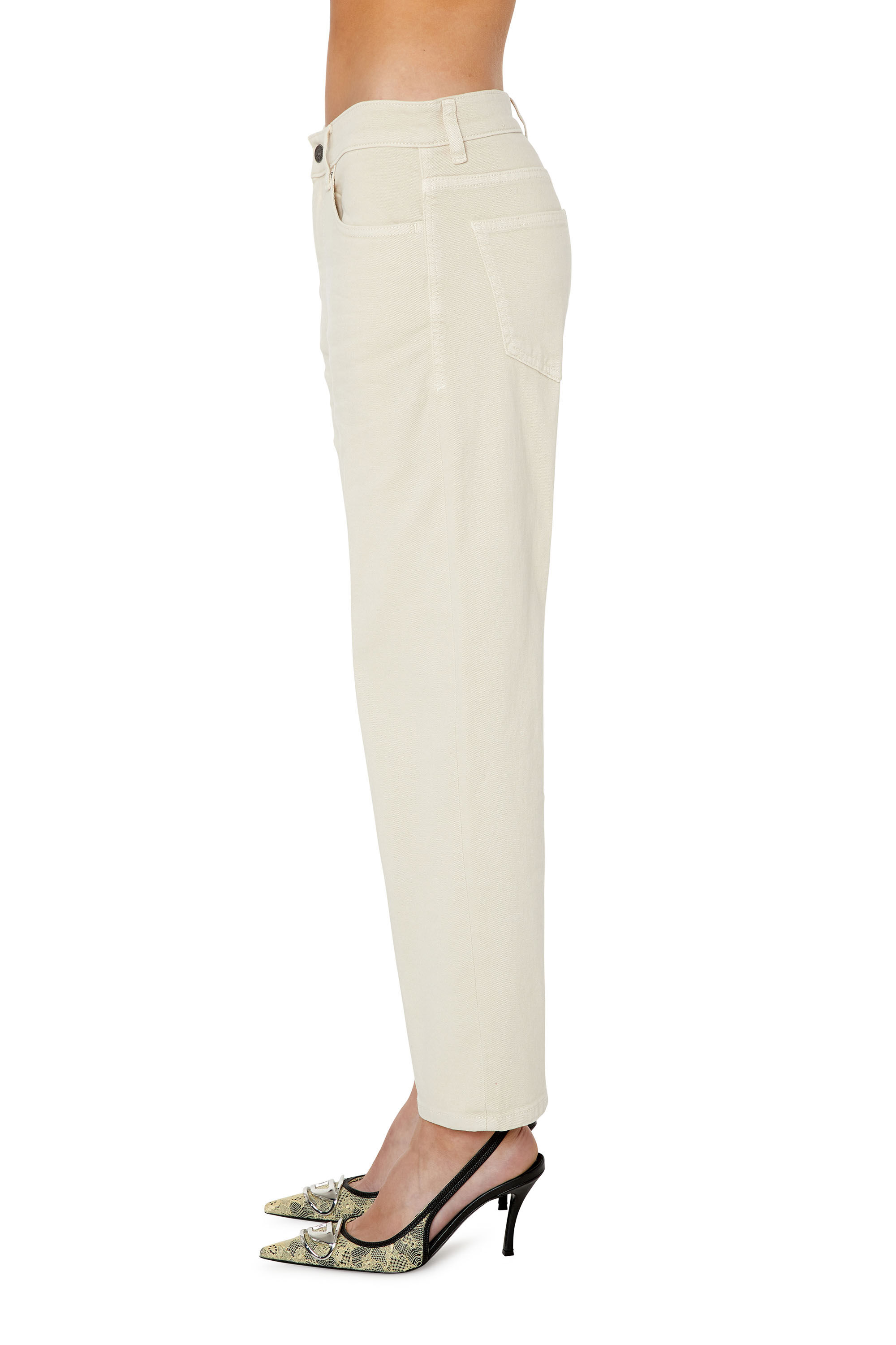 Diesel - 2016 D-Air 0QWTY Boyfriend Jeans, White - Image 5
