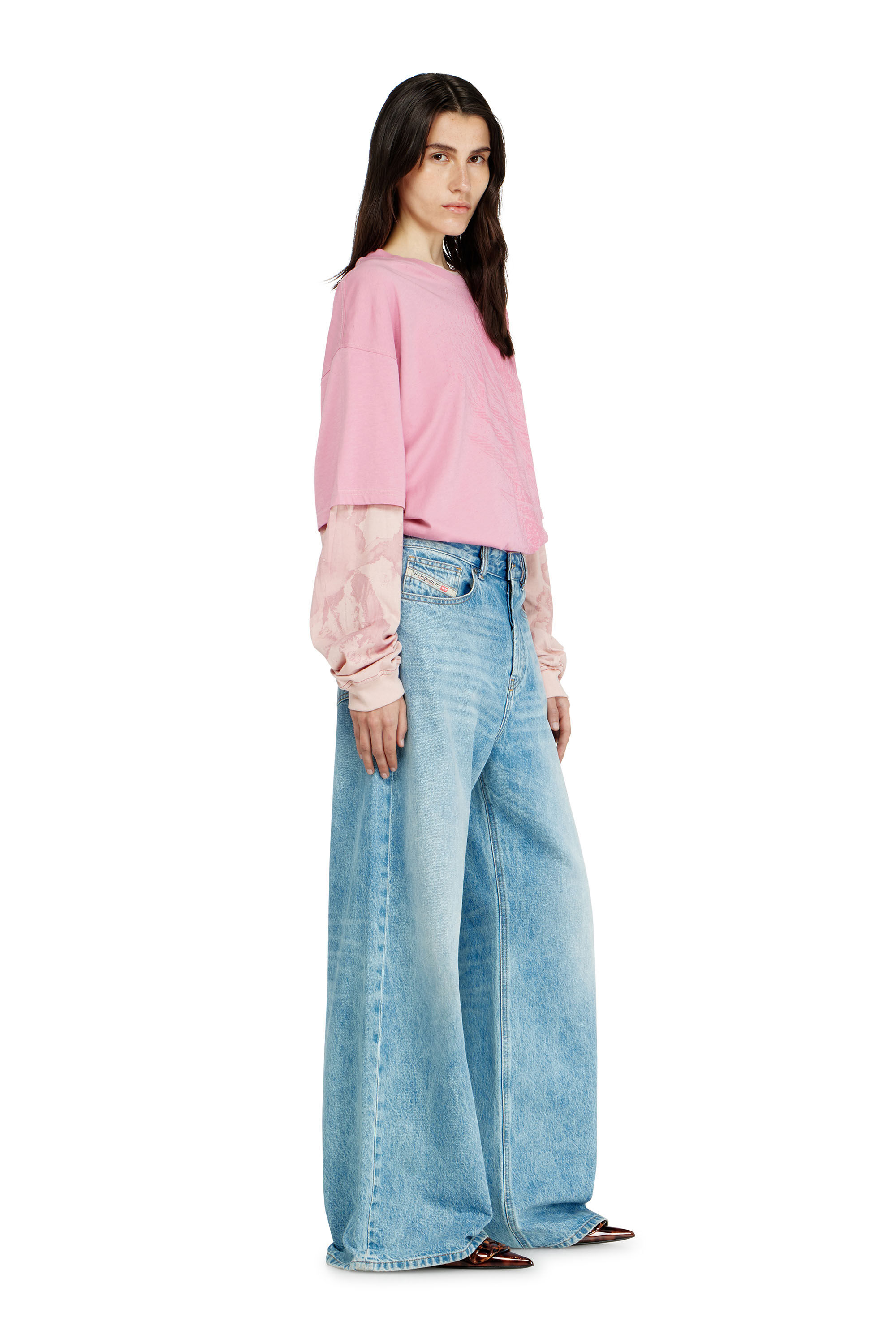 Women's Relaxed Jeans | Light blue | Diesel 1996 D-Sire