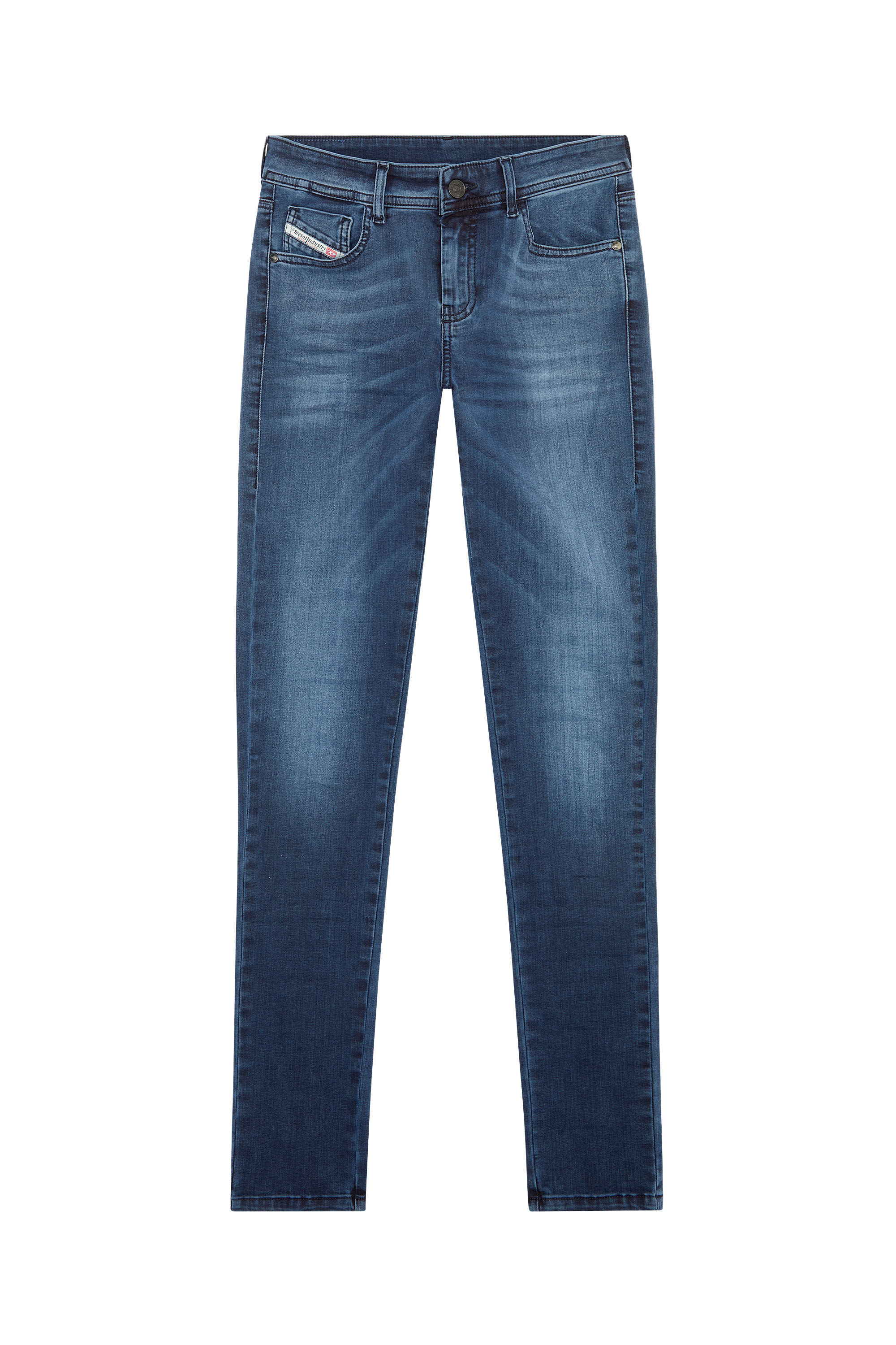Diesel - 2017 Slandy E84UT Super skinny Jeans, Dark Blue - Image 2