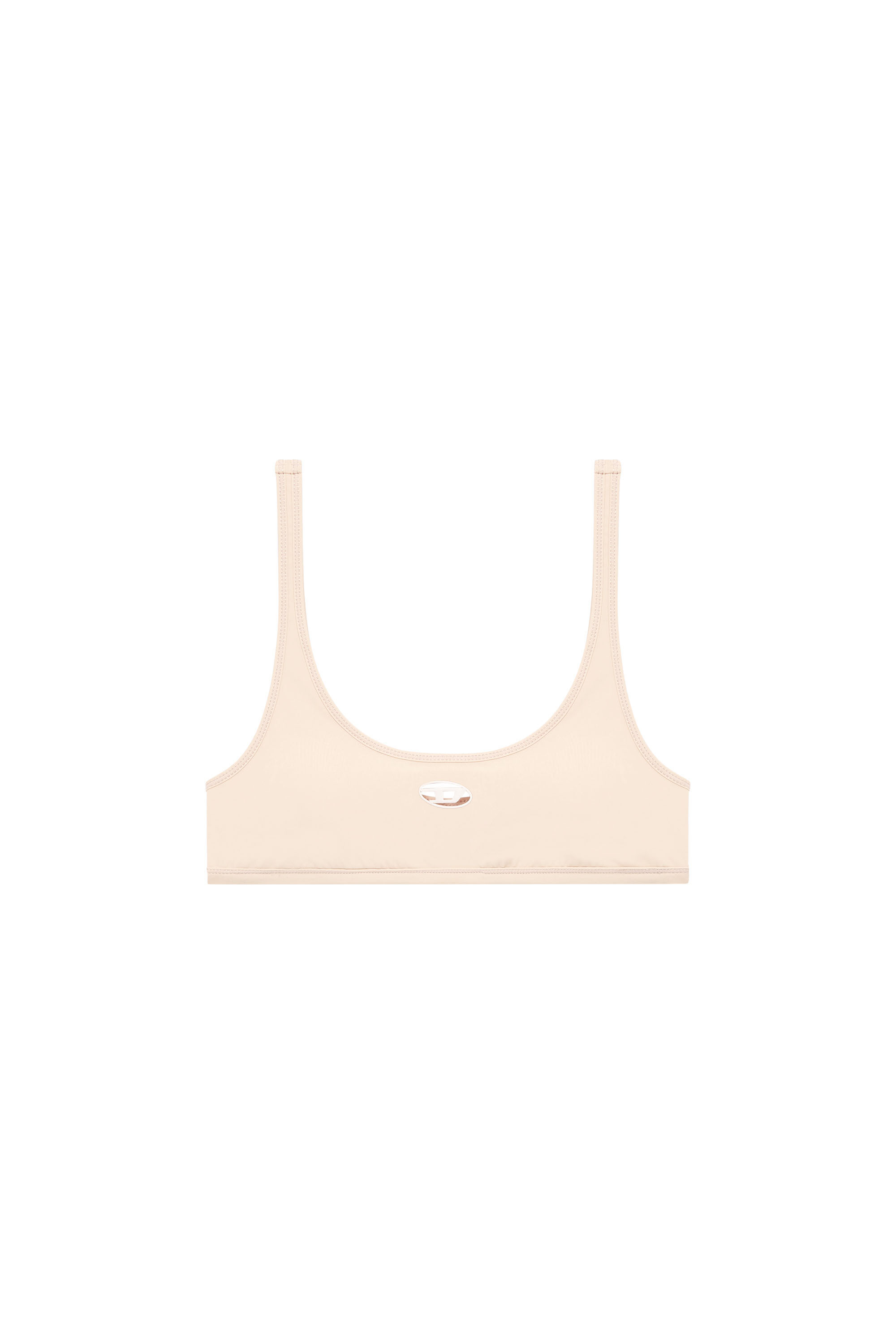 Diesel - CHELSEA-UTLT, Brassière de sport avec cut-out à logo Femme in Rose - 2