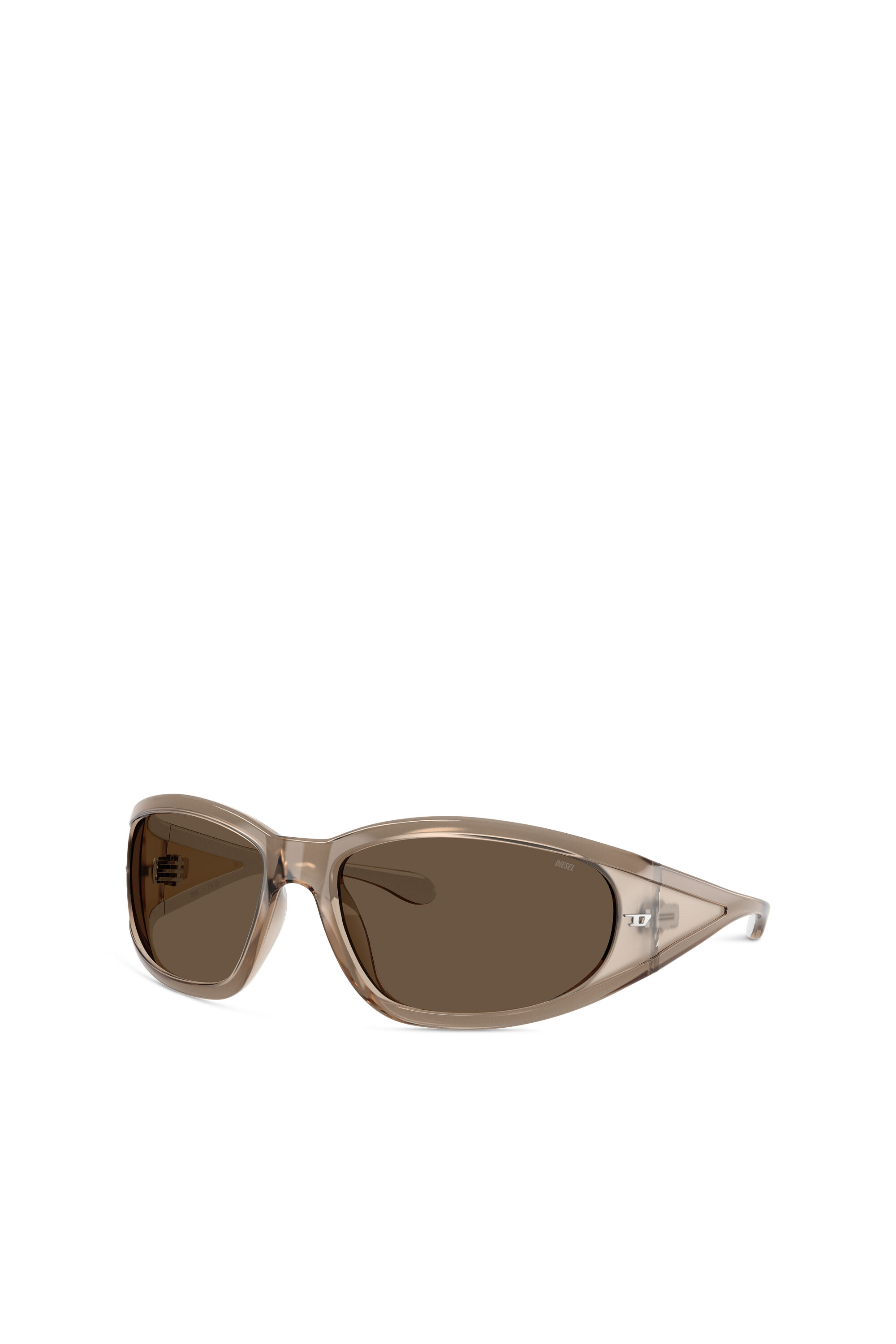 Women s Rectangular sunglasses in acetate Brown Diesel
