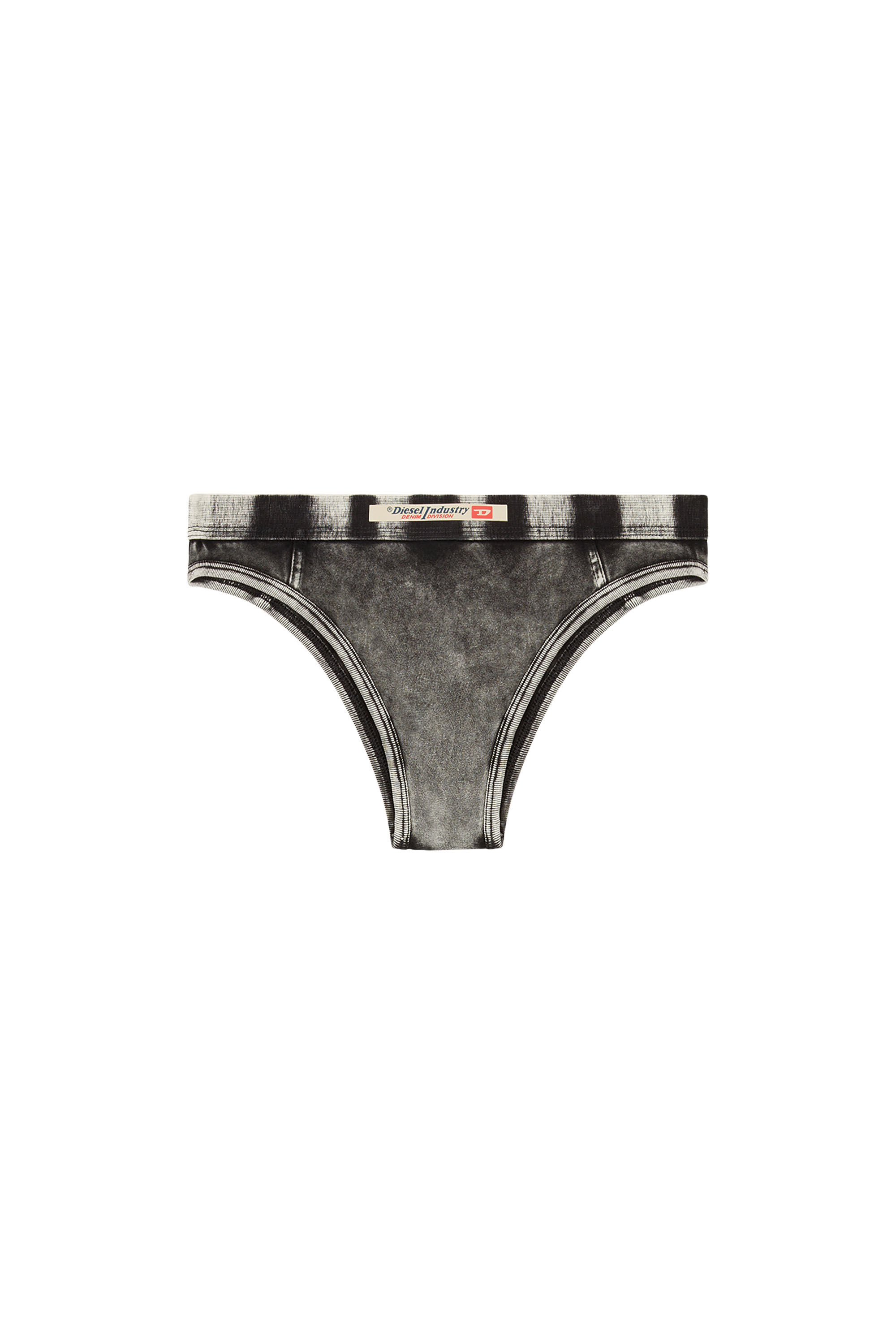 Diesel - CLODIA-DNM, Slips en jersey effet denim Femme in Noir - 2