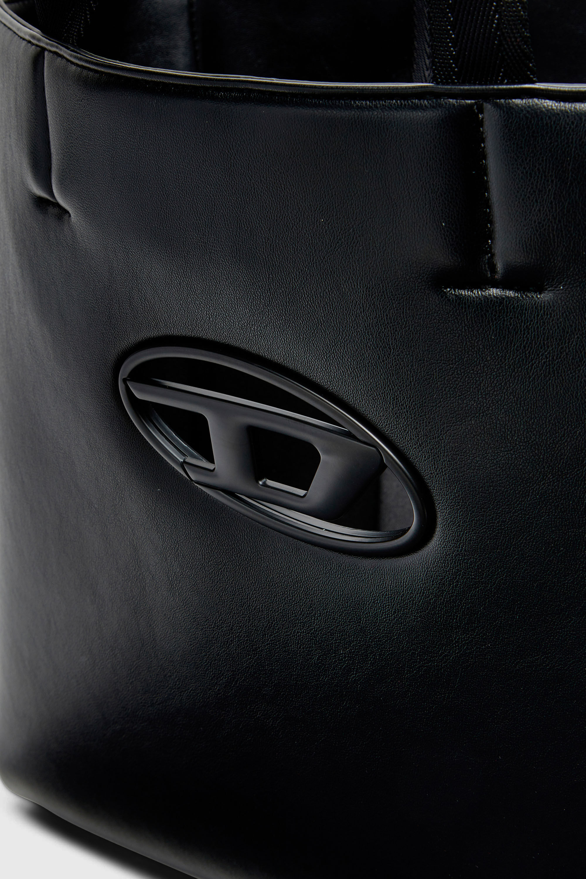 Diesel - HOLI-D SHOPPER EW, Holi-D-Sac shopper en n&eacute;opr&egrave;ne contrecoll&eacute; Mixte in Noir - 6