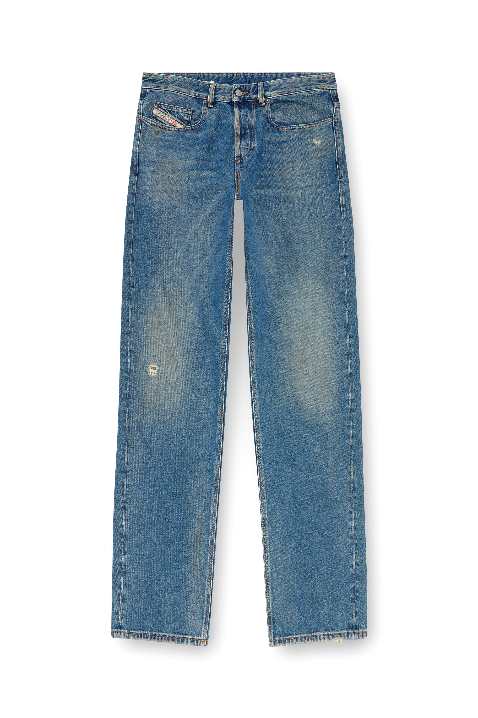 ★DIESEL★ DBay Denim Pants Blue A1100309H6901 Men's Oversize Straight Jeans 2001 D-Macro | Blue | Diesel