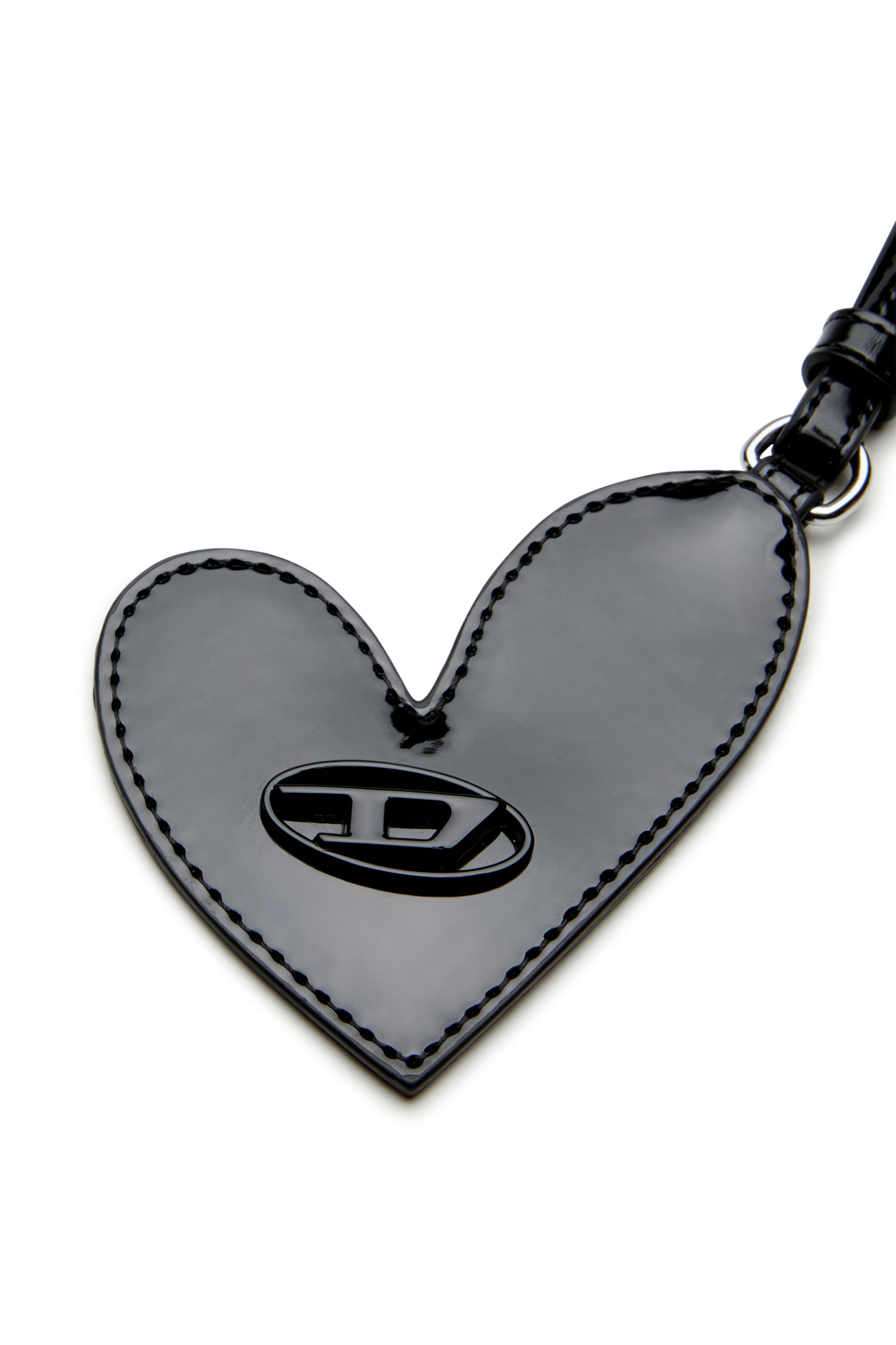 Diesel - PLAY MIRROR, Breloque miroir avec finition brillante Femme in Noir - 3