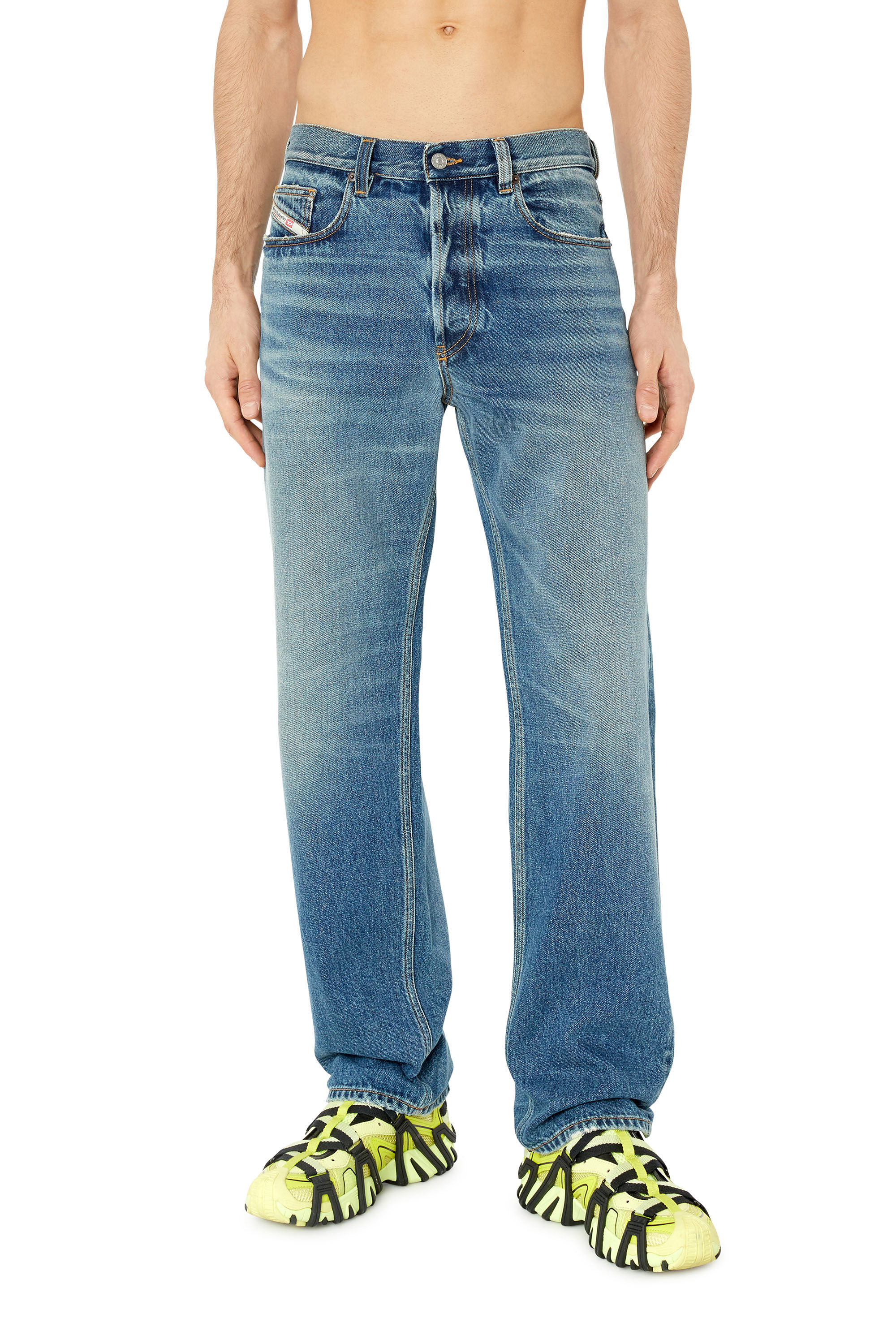 Diesel - 2010 D-Macs 09F02 Straight Jeans, Medium blue - Image 3