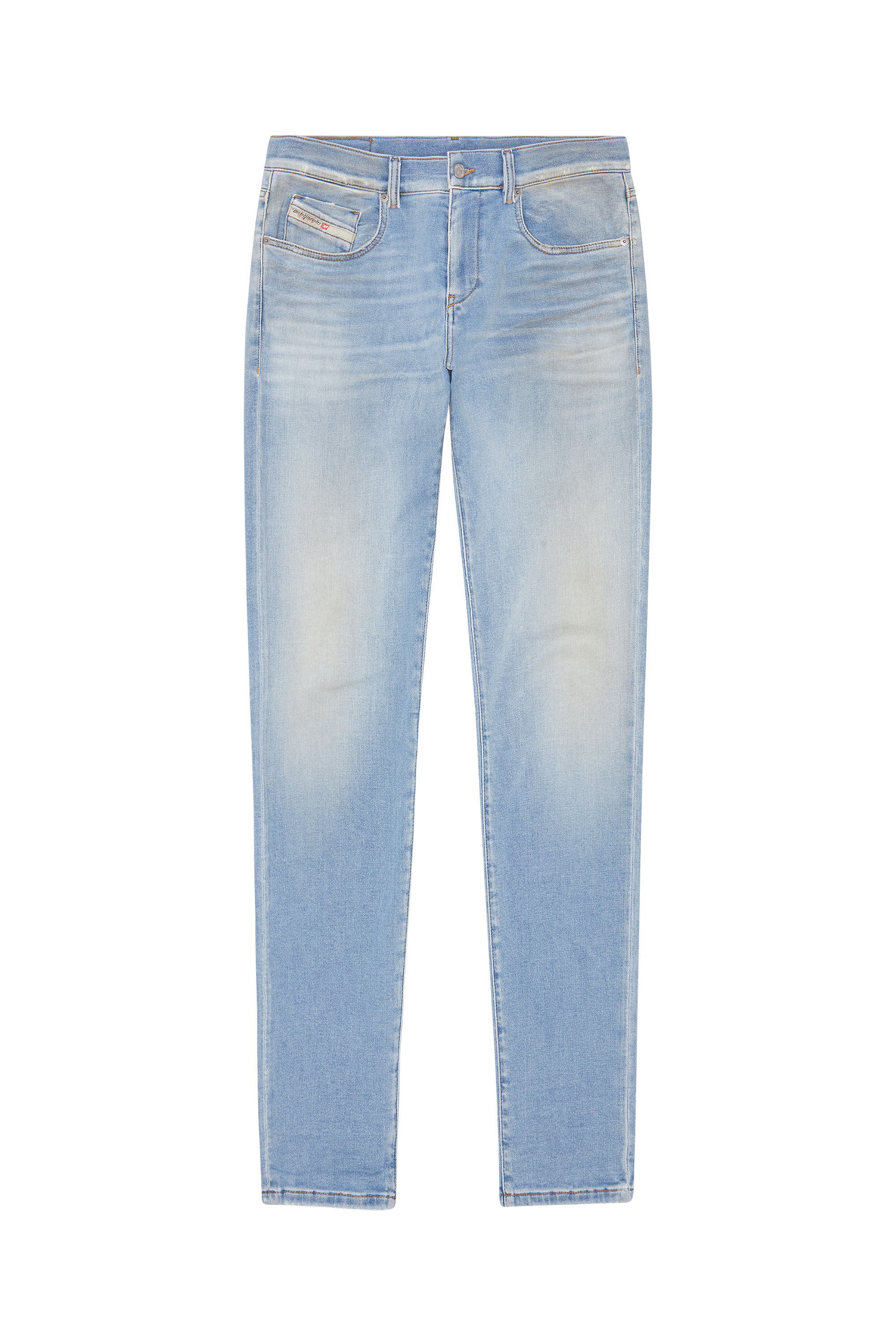 Diesel - D-Strukt JoggJeans® 068CW Slim, Light Blue - Image 2