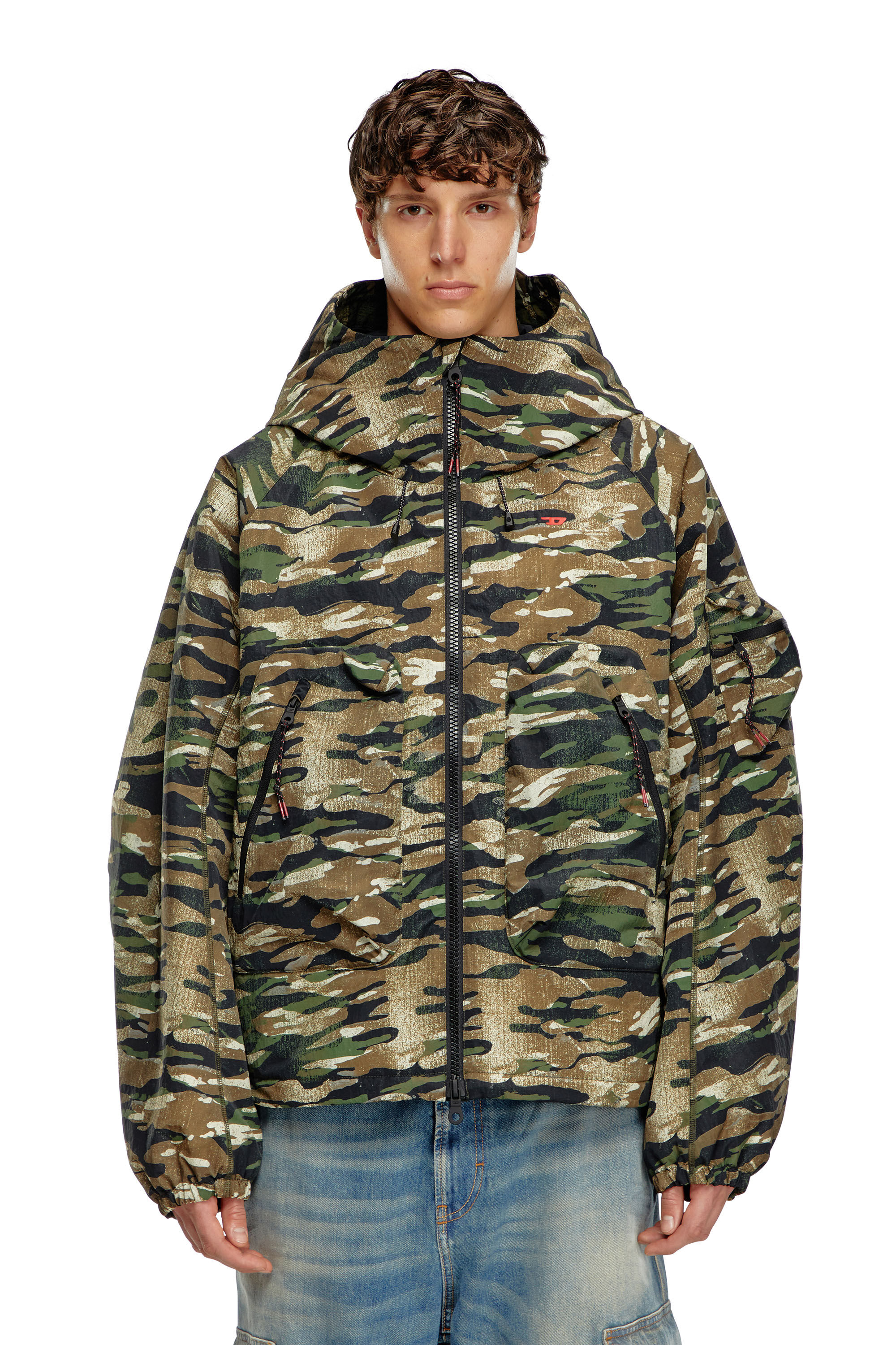 Diesel camouflage jacket shop