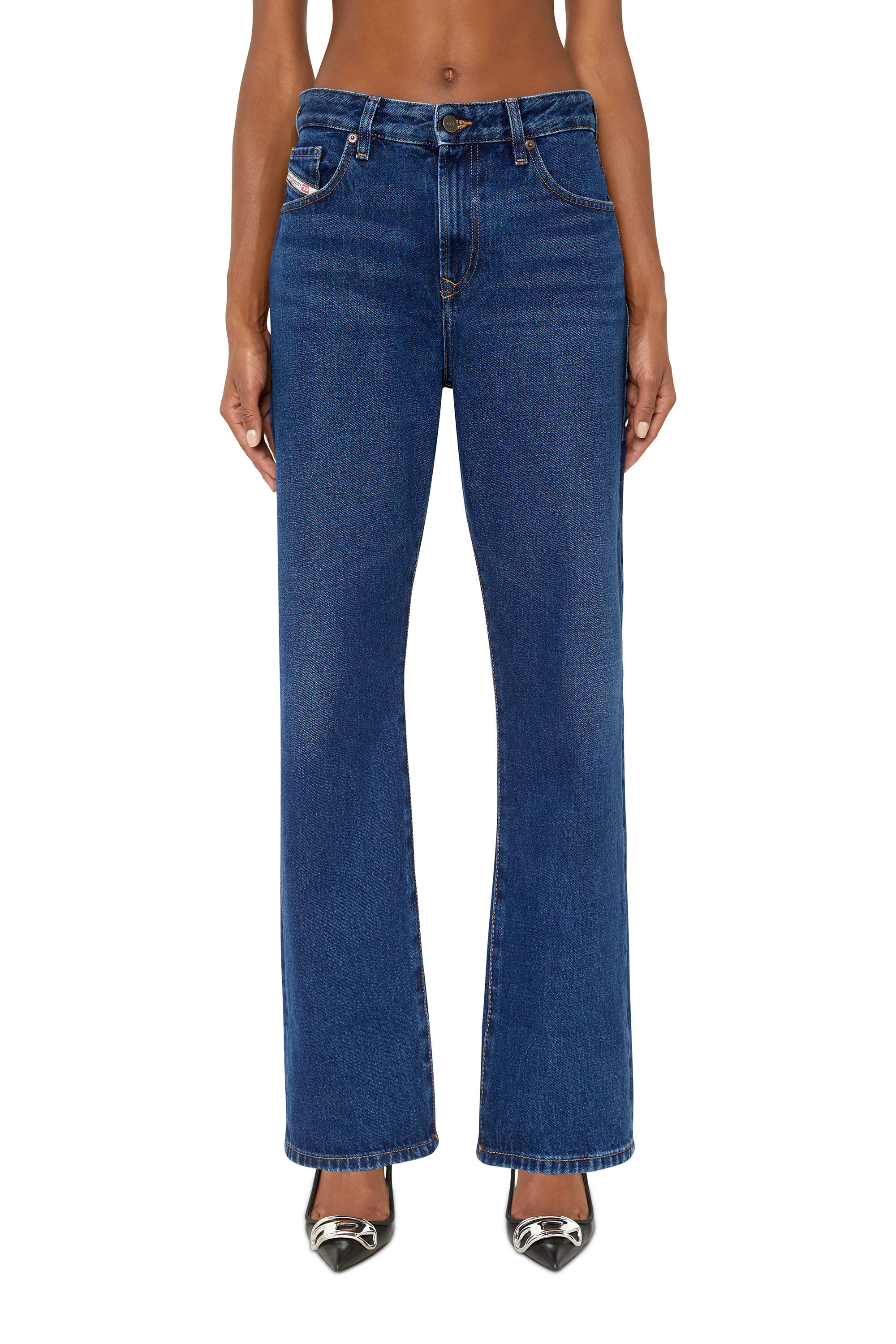 Diesel - 1999 D-Reggy 007E6 Straight Jeans, Dark Blue - Image 3