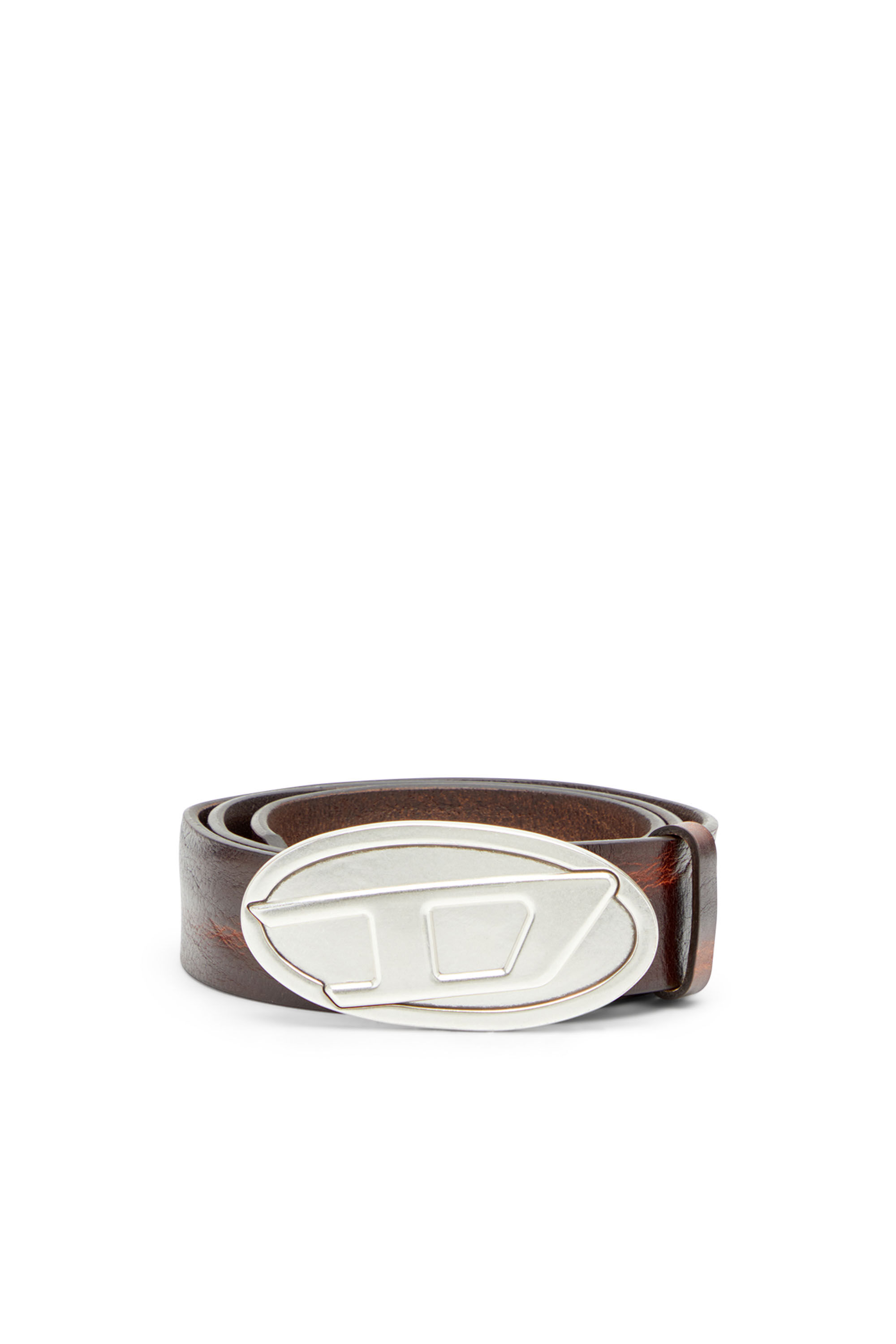 Diesel - B-1DR 2.0, Ceinture de 4 cm en cuir ciré Homme in ToBeDefined - 1