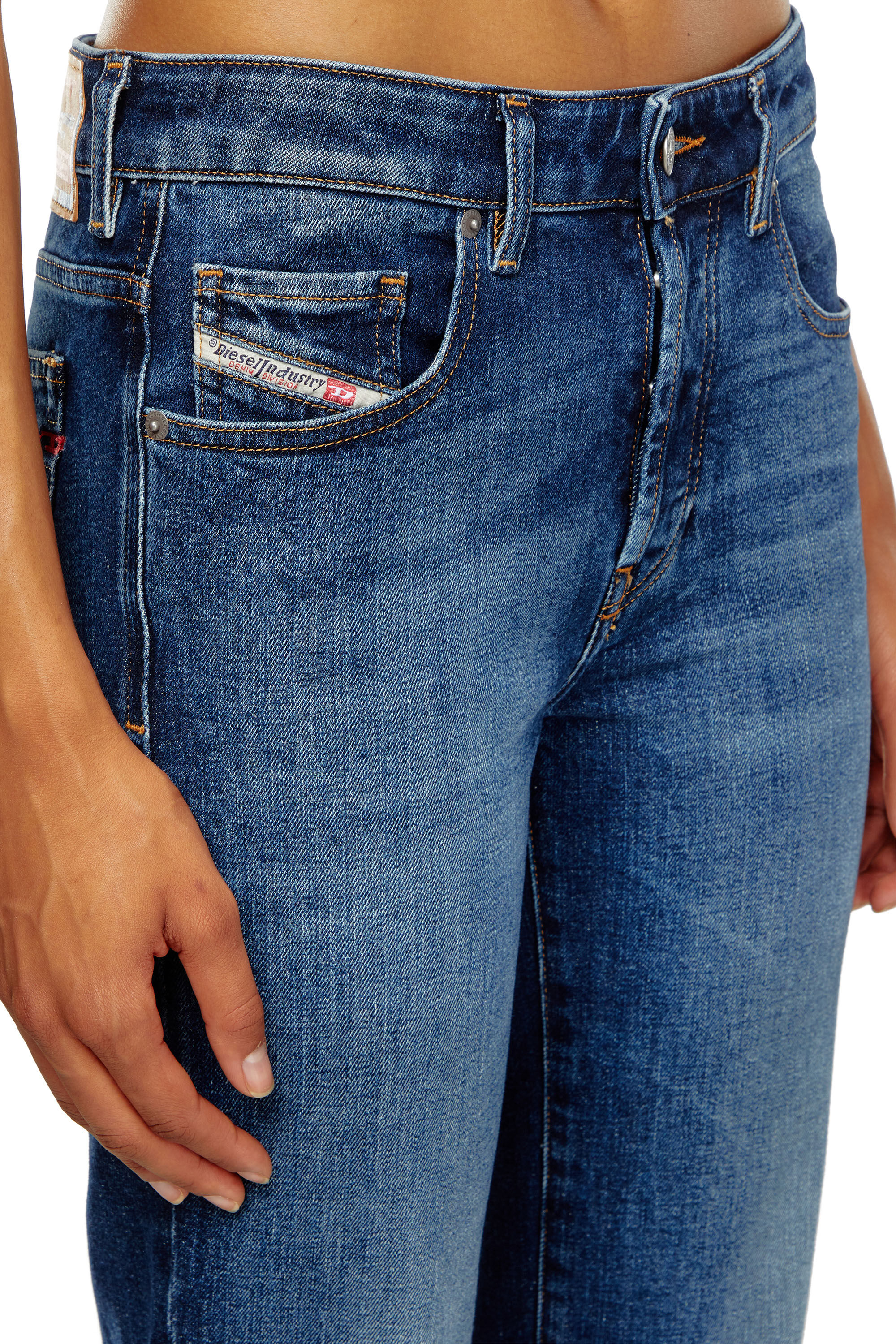 Diesel - Regular Jeans 1989 D-Mine 09I28 Femme, Bleu Foncé - Image 5