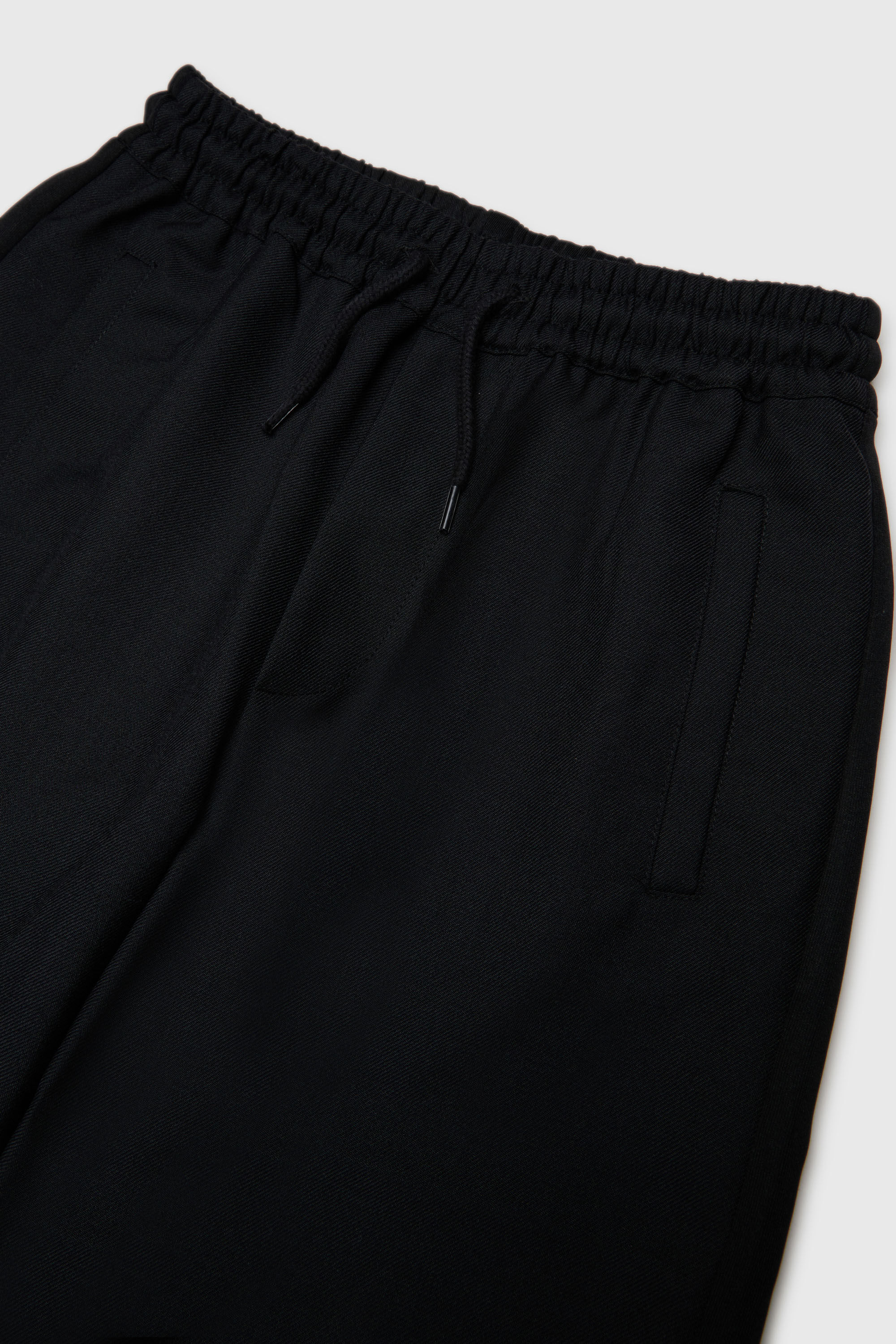 Diesel - PREBON, Pantalon de surv&ecirc;tement en tissu m&eacute;lang&eacute; laine Homme in Noir - 3