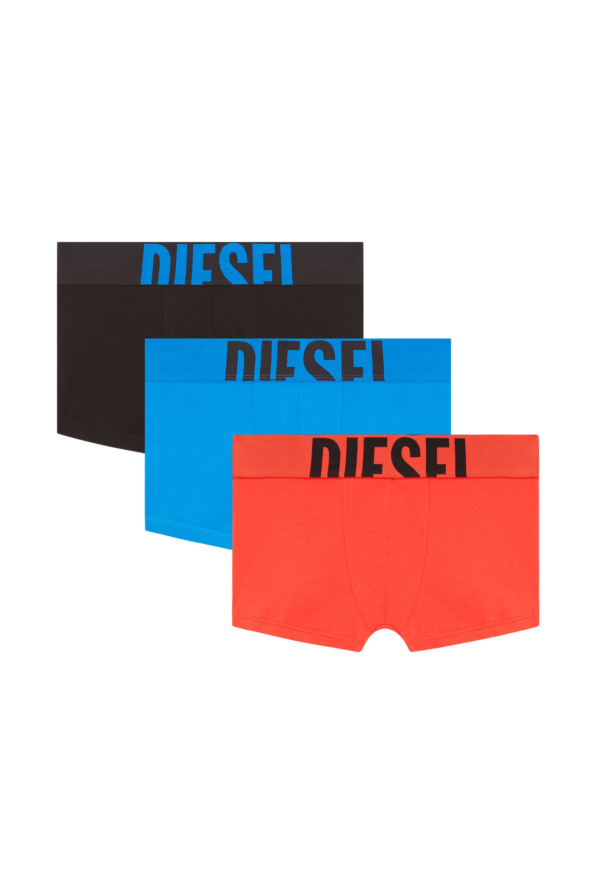 Diesel - UMBX-DAMIENTHREEPACK-5.5EL, Lot de trois boxers en coton stretch Homme in Polychrome - 2