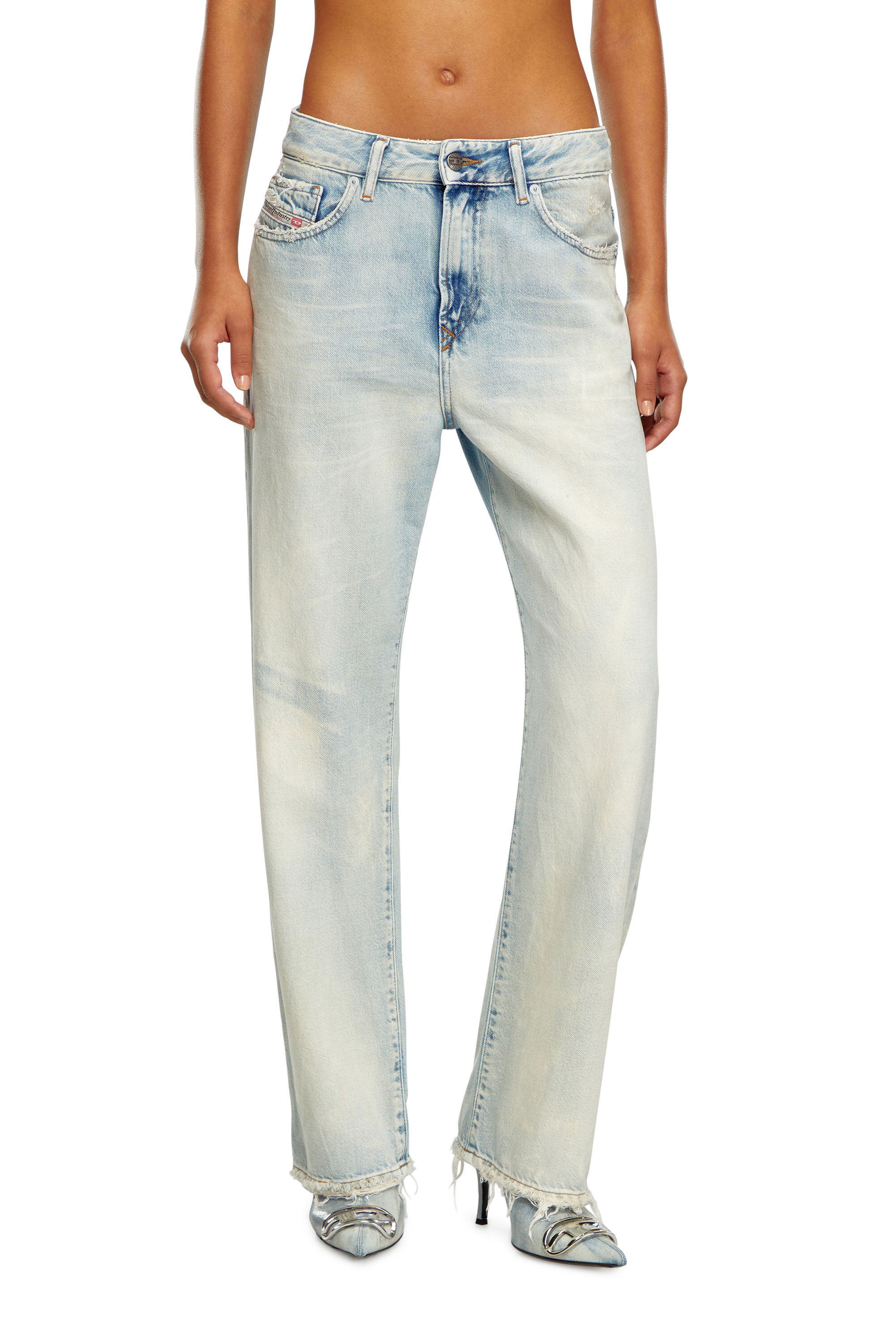 Women's Regular Jeans | Light Blue | Diesel 1999 D-Reggy