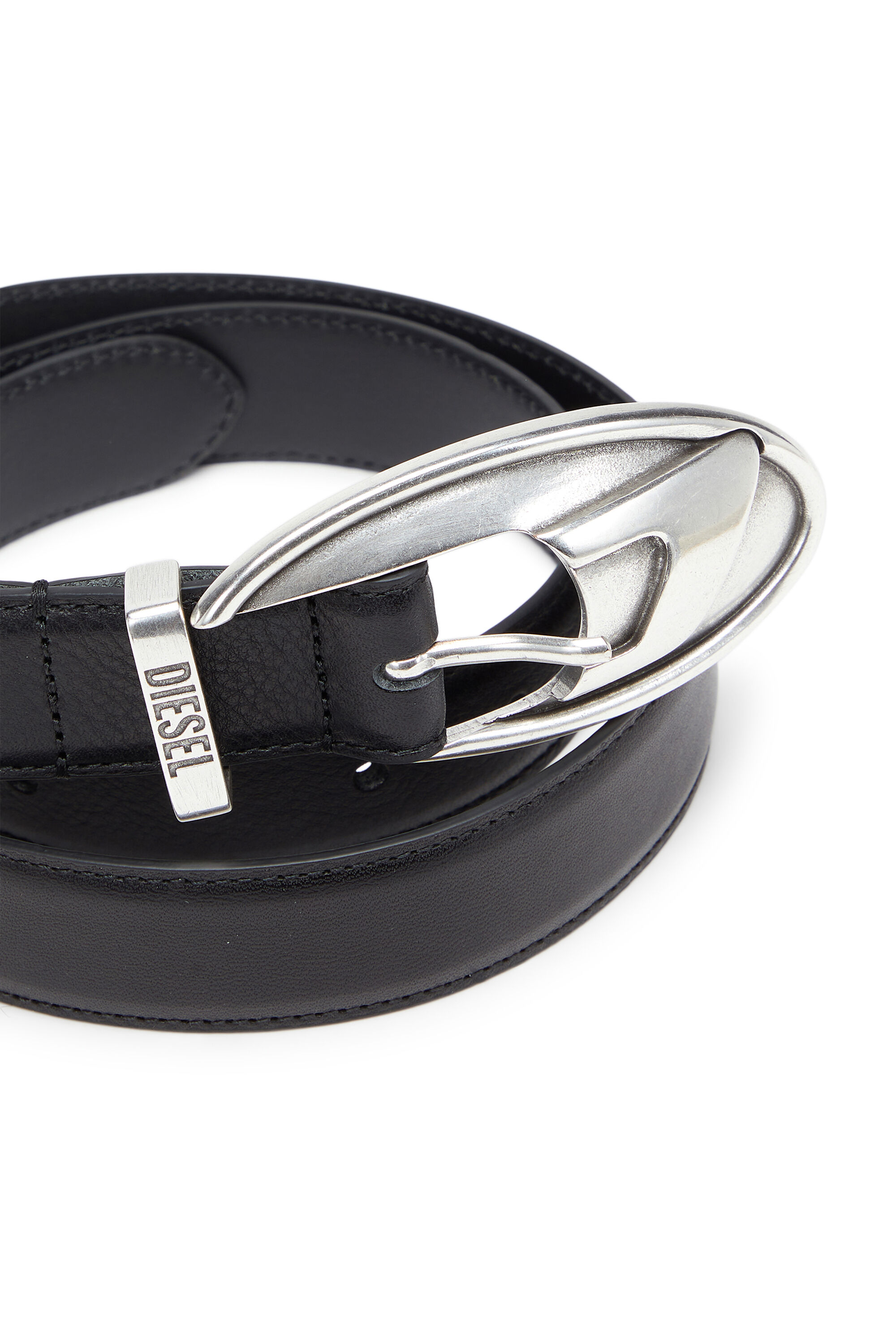 Diesel - B-D ROP 30, 3 cm ceinture en cuir reconstitu&eacute; Mixte in Noir - 3