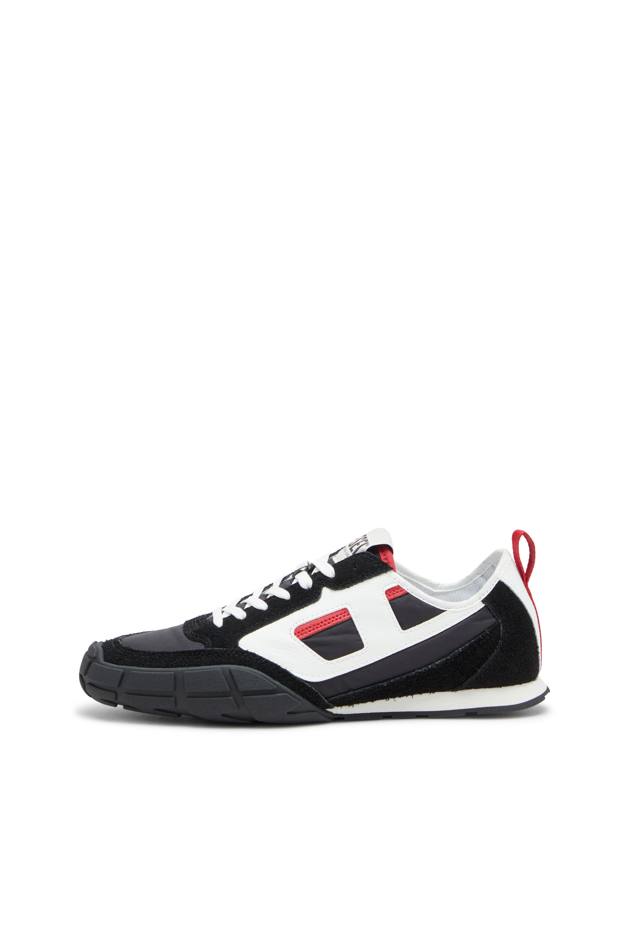 Diesel - S-PAGODHA LOW, Sneakers en cuir, suède et tissu indéchirable Homme in ToBeDefined - 7