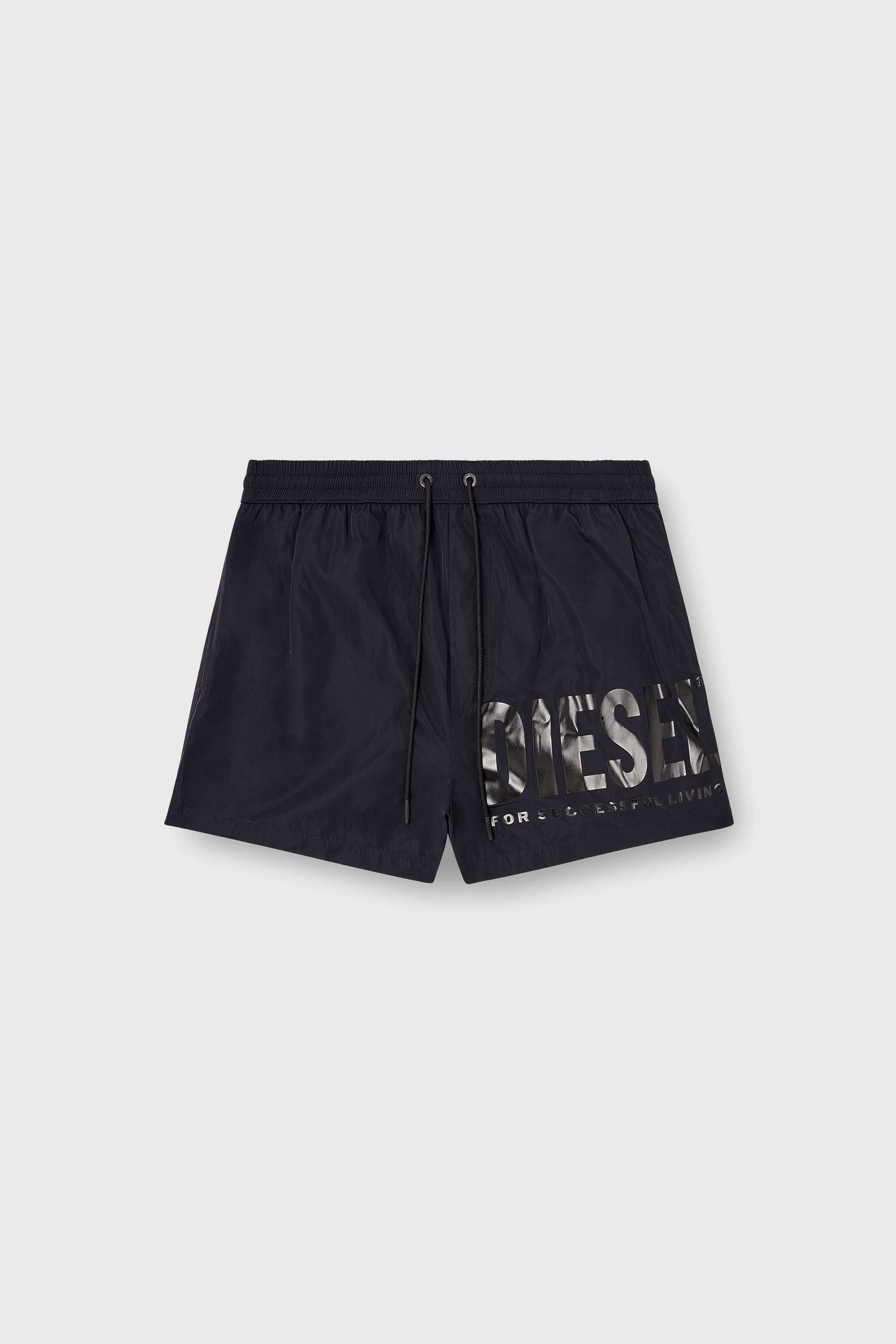 Diesel - MARIO-34-D-CORE, Short de bain avec logo imprim&eacute; Homme in Noir - 4