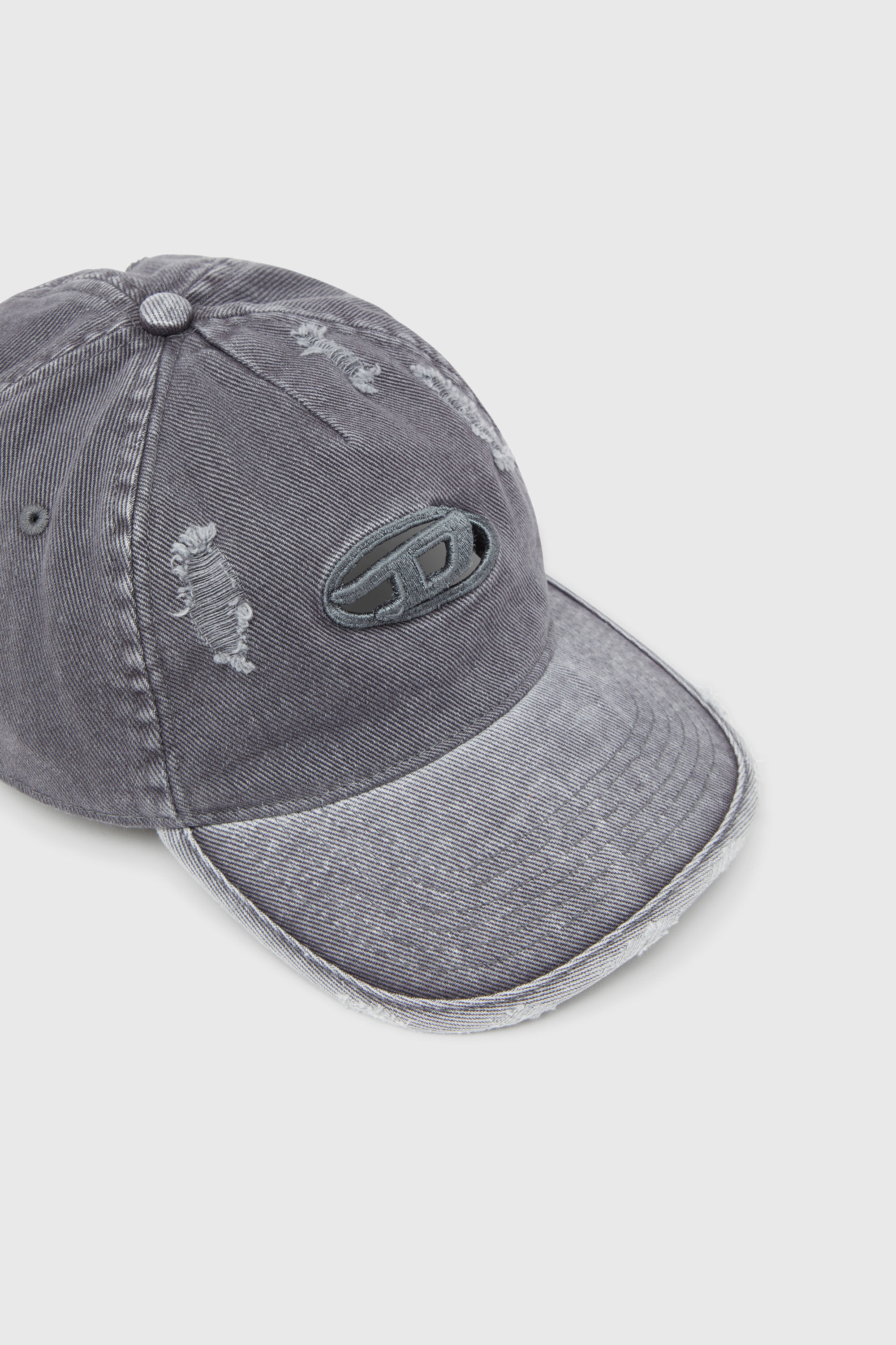 Diesel - C-BALL-UTLT, Casquette de baseball Homme in Gris - 3