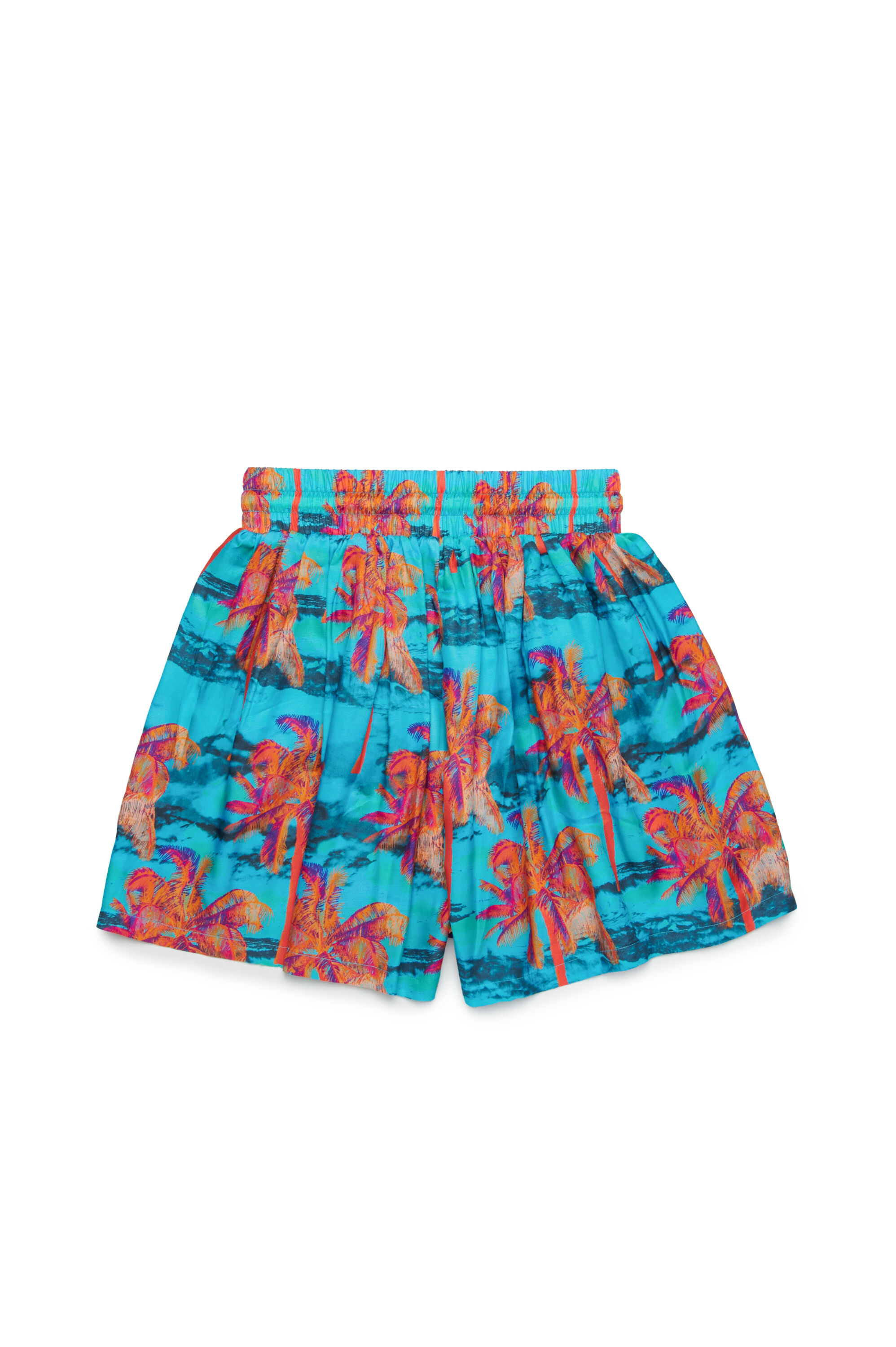 Diesel - MPARIA, Short avec imprimé palmier Femme in Polychrome - 2