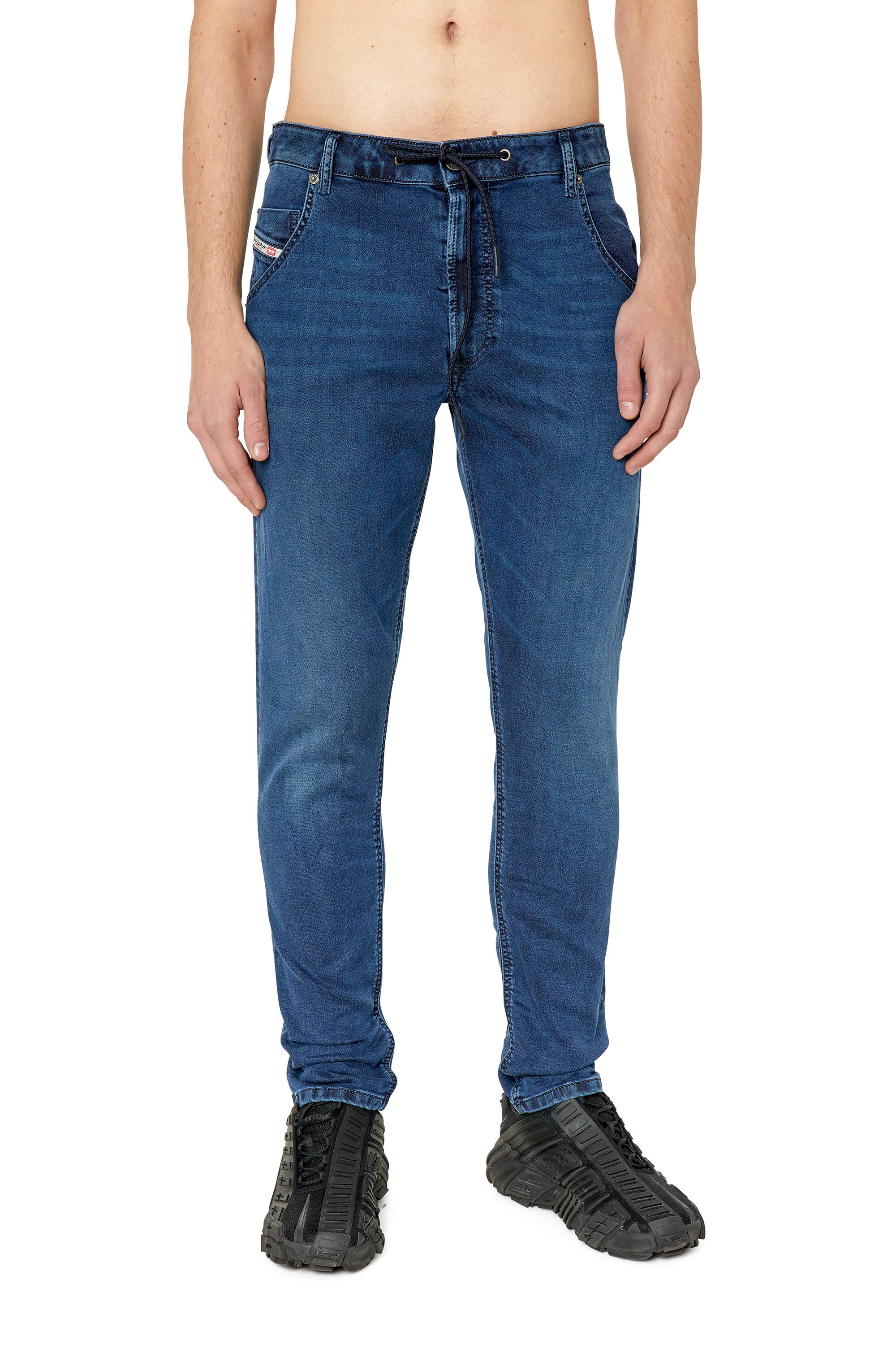 Diesel - Krooley JoggJeans® 068CT Tapered, Dark Blue - Image 3