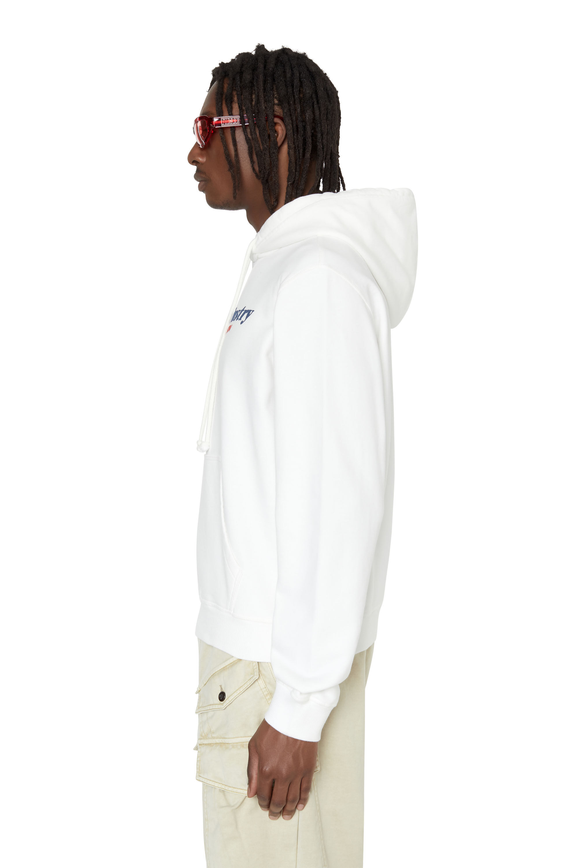Diesel - S-GINN-HOOD-IND, White - Image 5