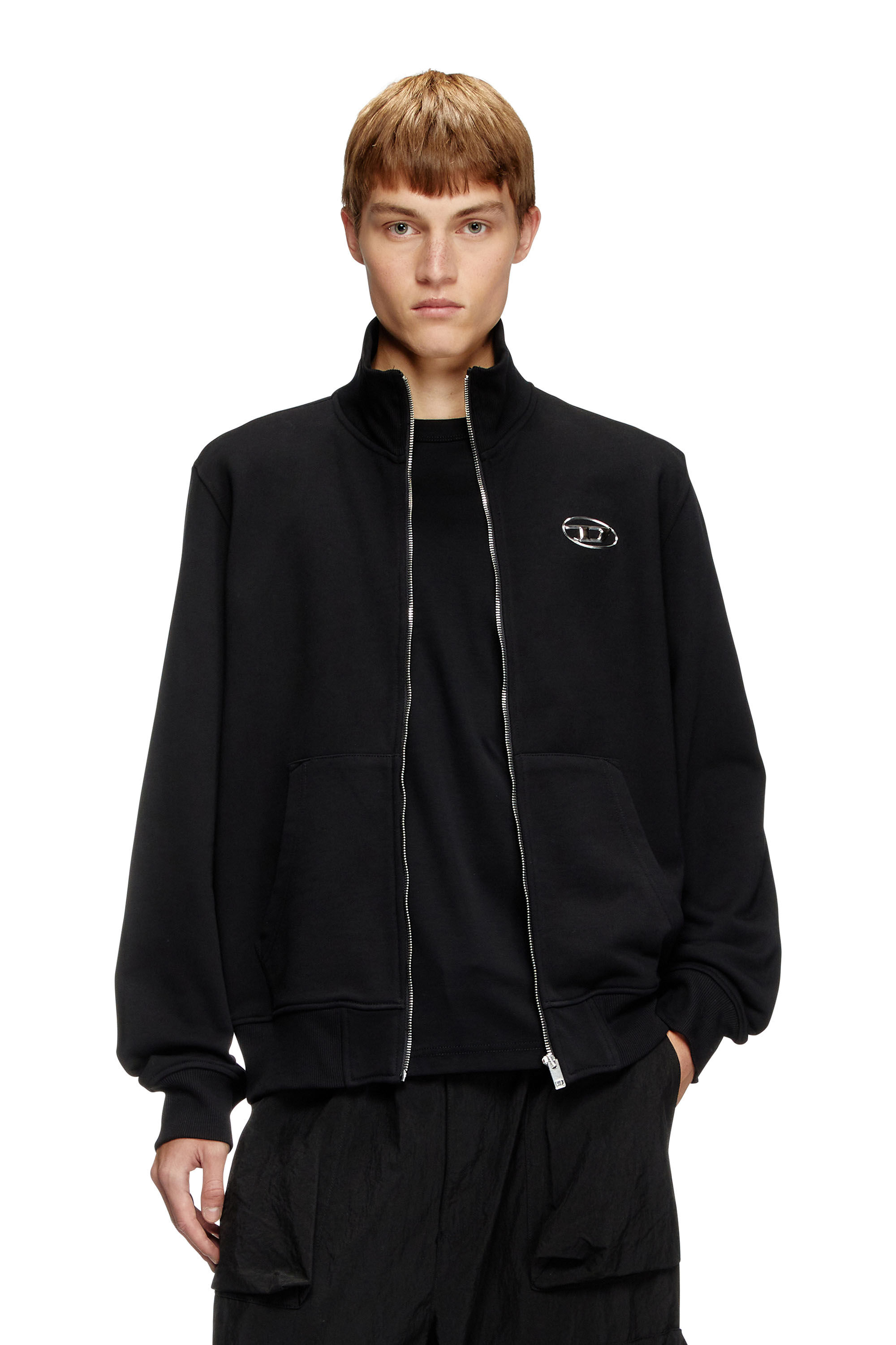 中古・古着通販】DIESEL (ディーゼル) ジップアップニット