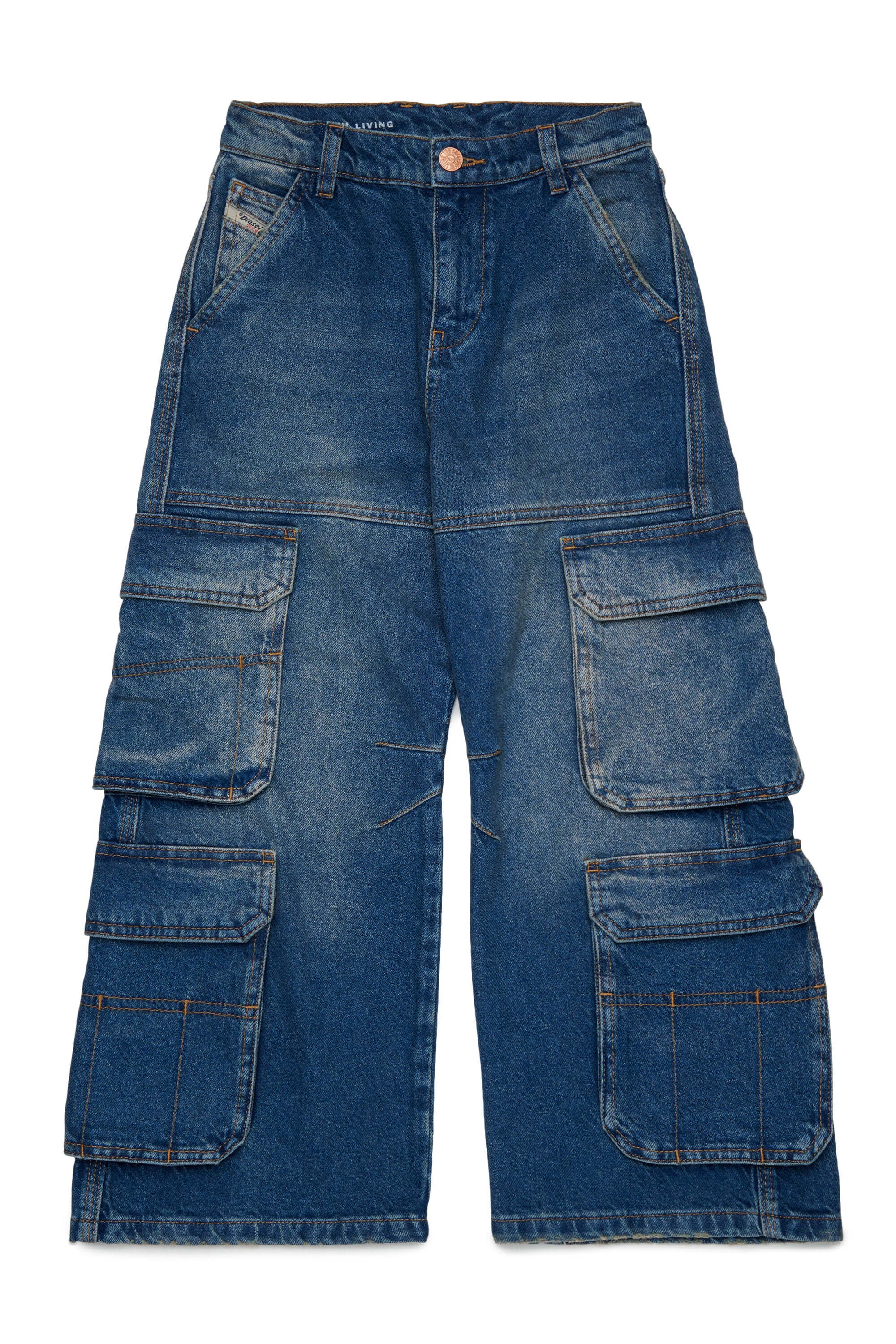 Diesel - D-ARGJX-CARGO-S-J Femme, Bleu moyen - Image 1