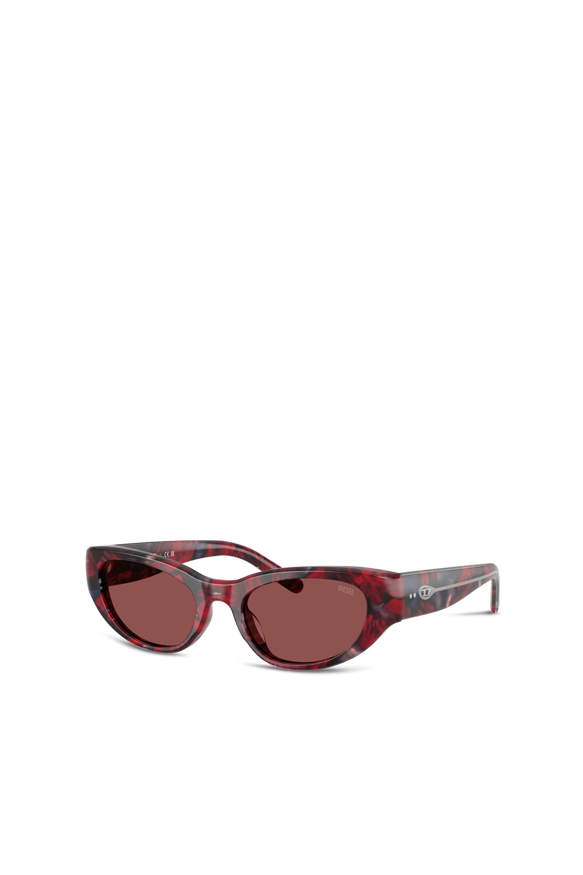 Diesel - 0DL2010U, Lunettes de soleil style &oelig;il de chat Mixte in Polychrome - 2