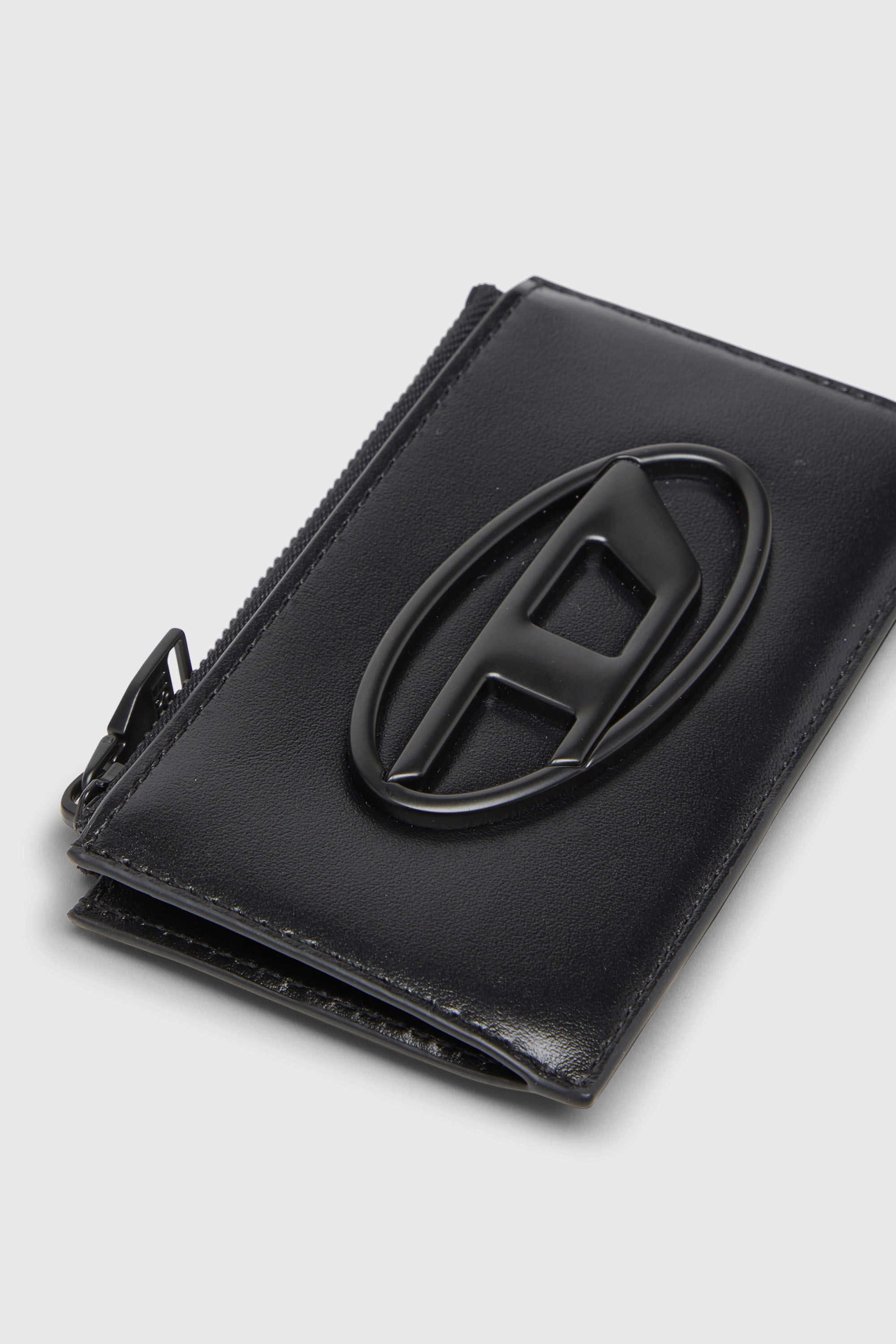 Diesel - HOLI-D CARD HOLDER III, Porte-cartes en cuir Homme in Noir - 3
