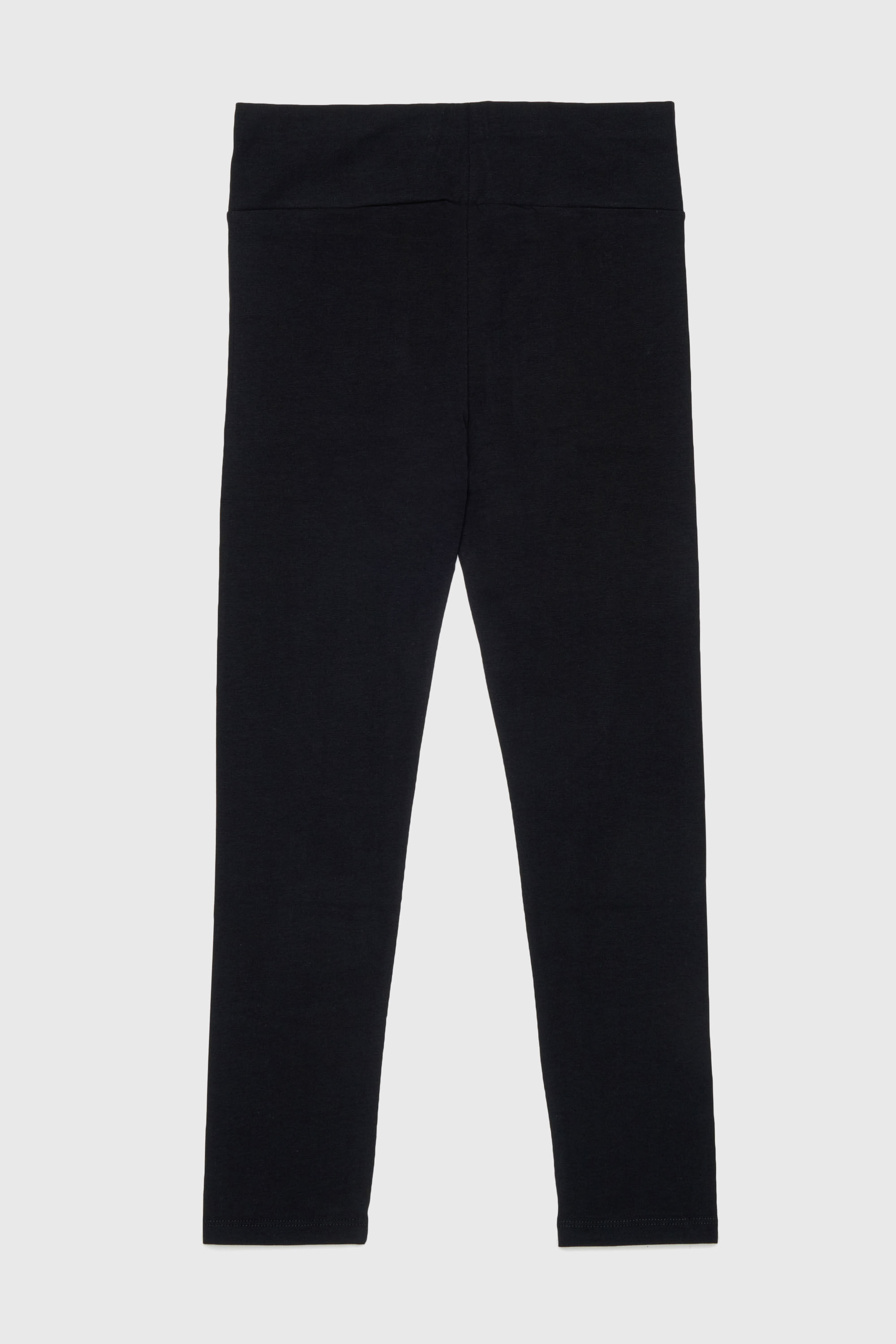 Diesel - PCEFY, Leggings en coton avec logo d&eacute;coup&eacute; Femme in Noir - 2