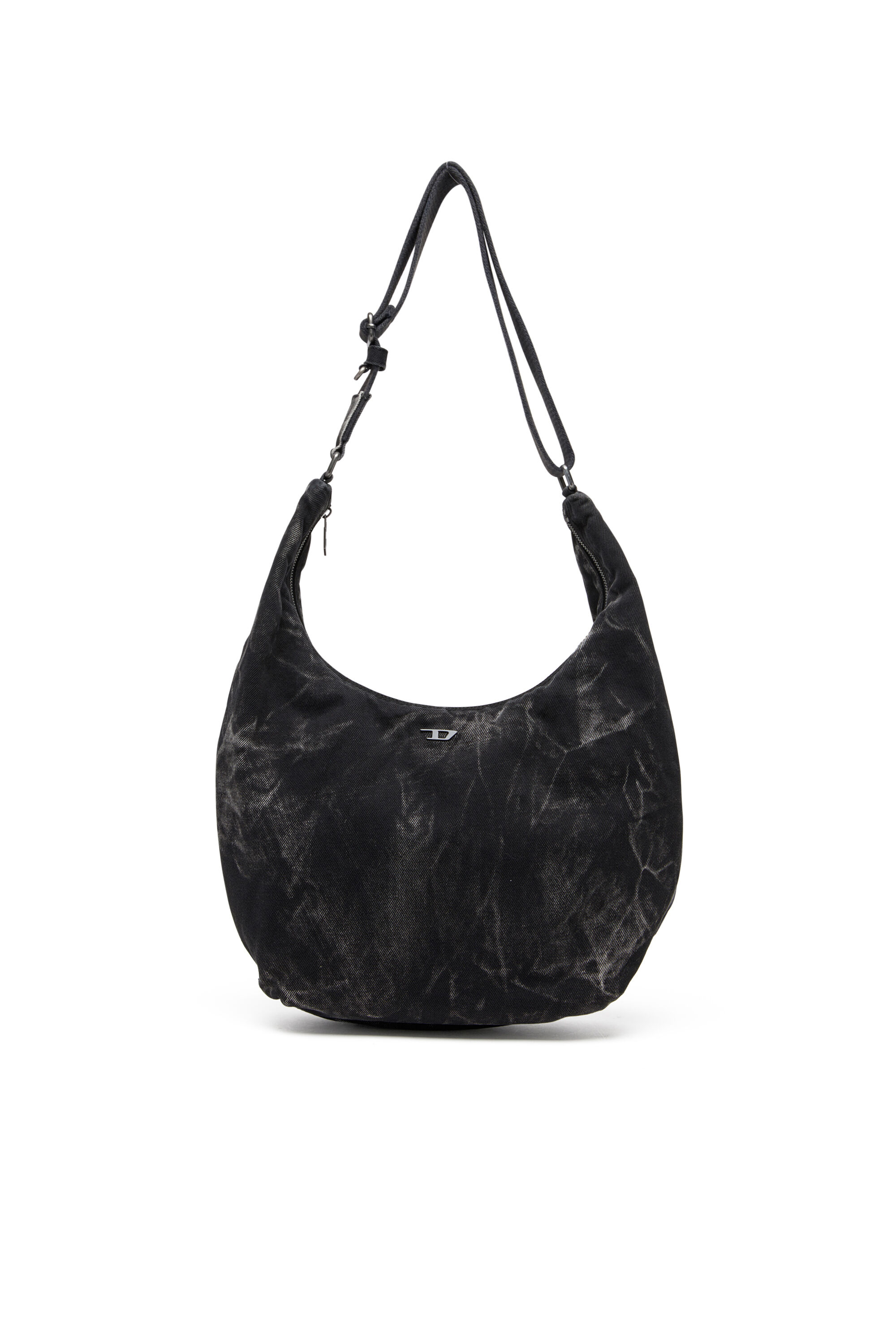 ★OVHEE★ Flume Nylon Hobo Bag_Black ☆OVHEE☆ Flume Nylon Hobo Bag_Black
