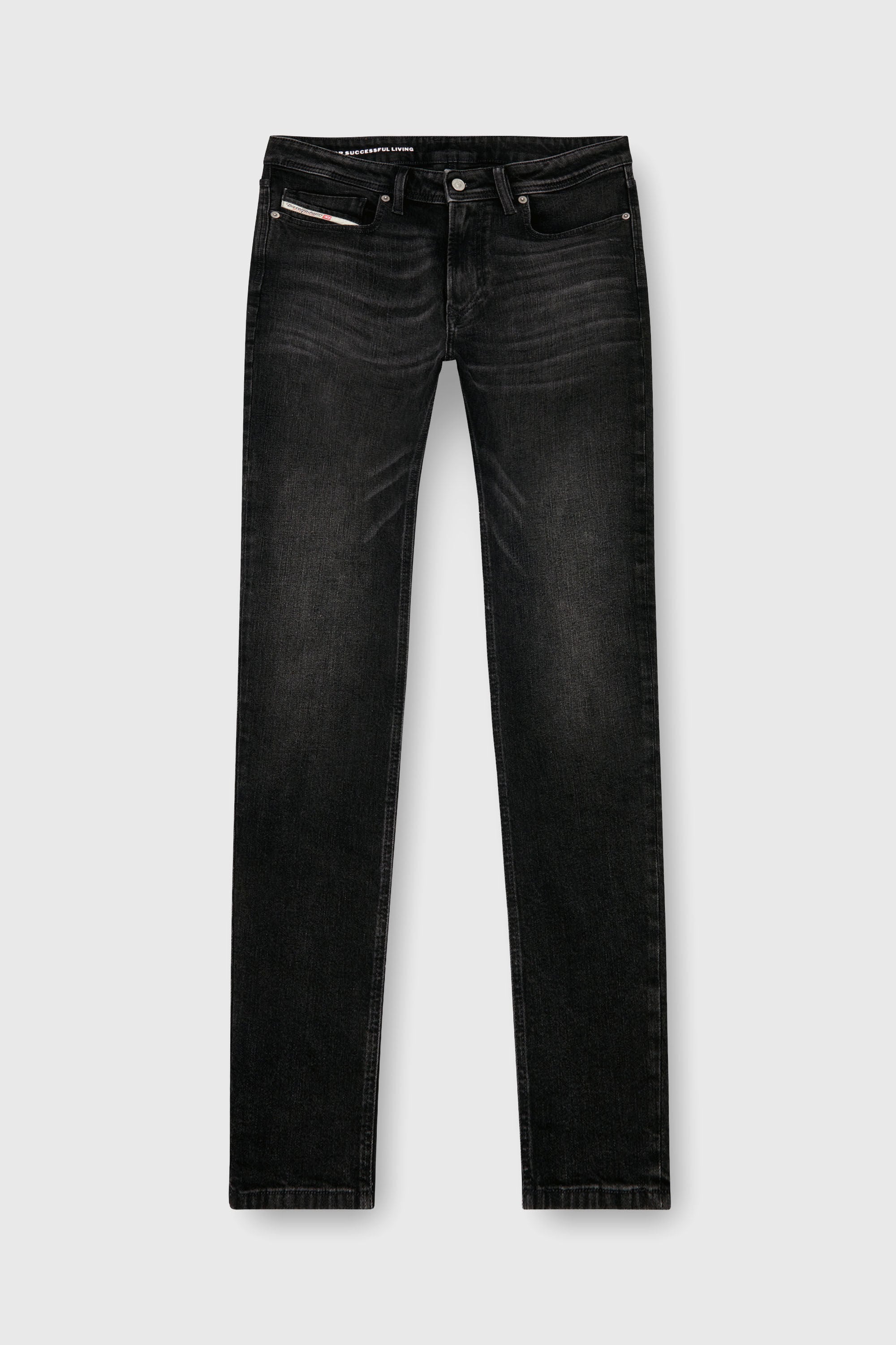 Diesel - Man's Skinny Jeans 1979 Sleenker 0GRDA, Black/Dark grey - 6