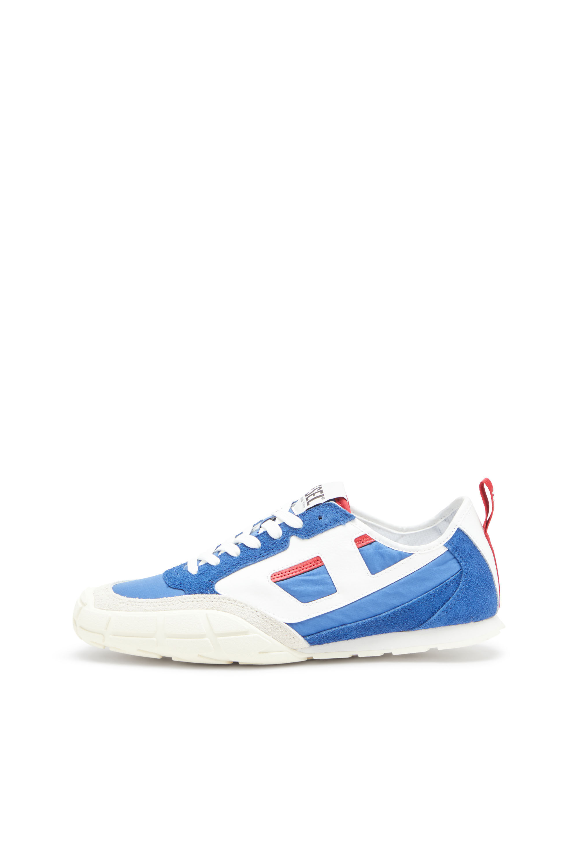 Diesel - S-PAGODHA LOW, Sneakers en cuir, suède et tissu indéchirable Homme in ToBeDefined - 7