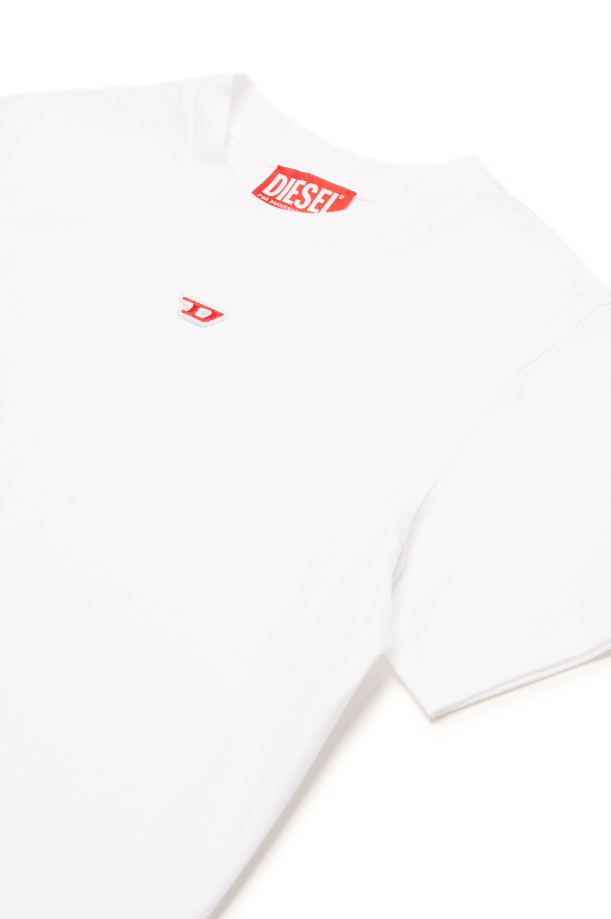 Diesel - TDIEGORD, T-shirt avec logo D Mixte in Blanc - 3
