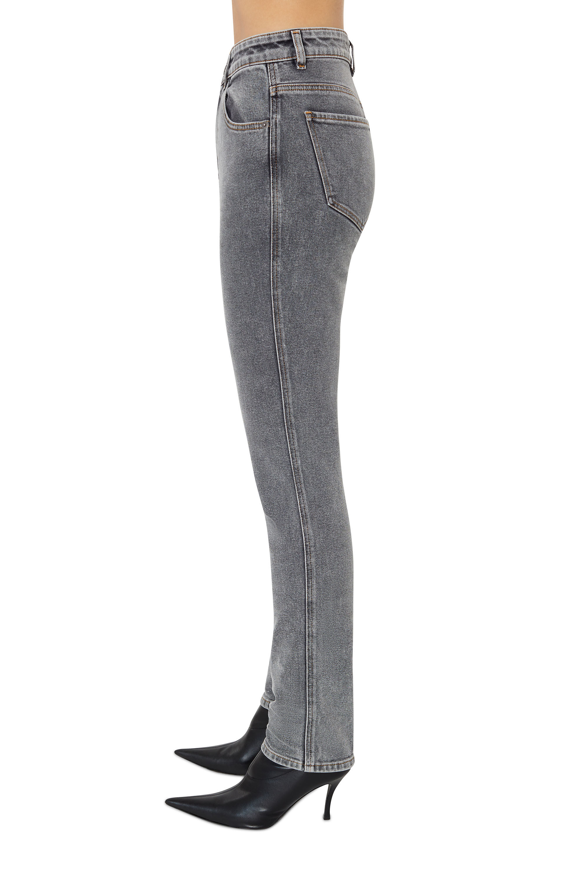 Diesel - 1994 09D78 Straight Jeans, Black/Dark grey - Image 5