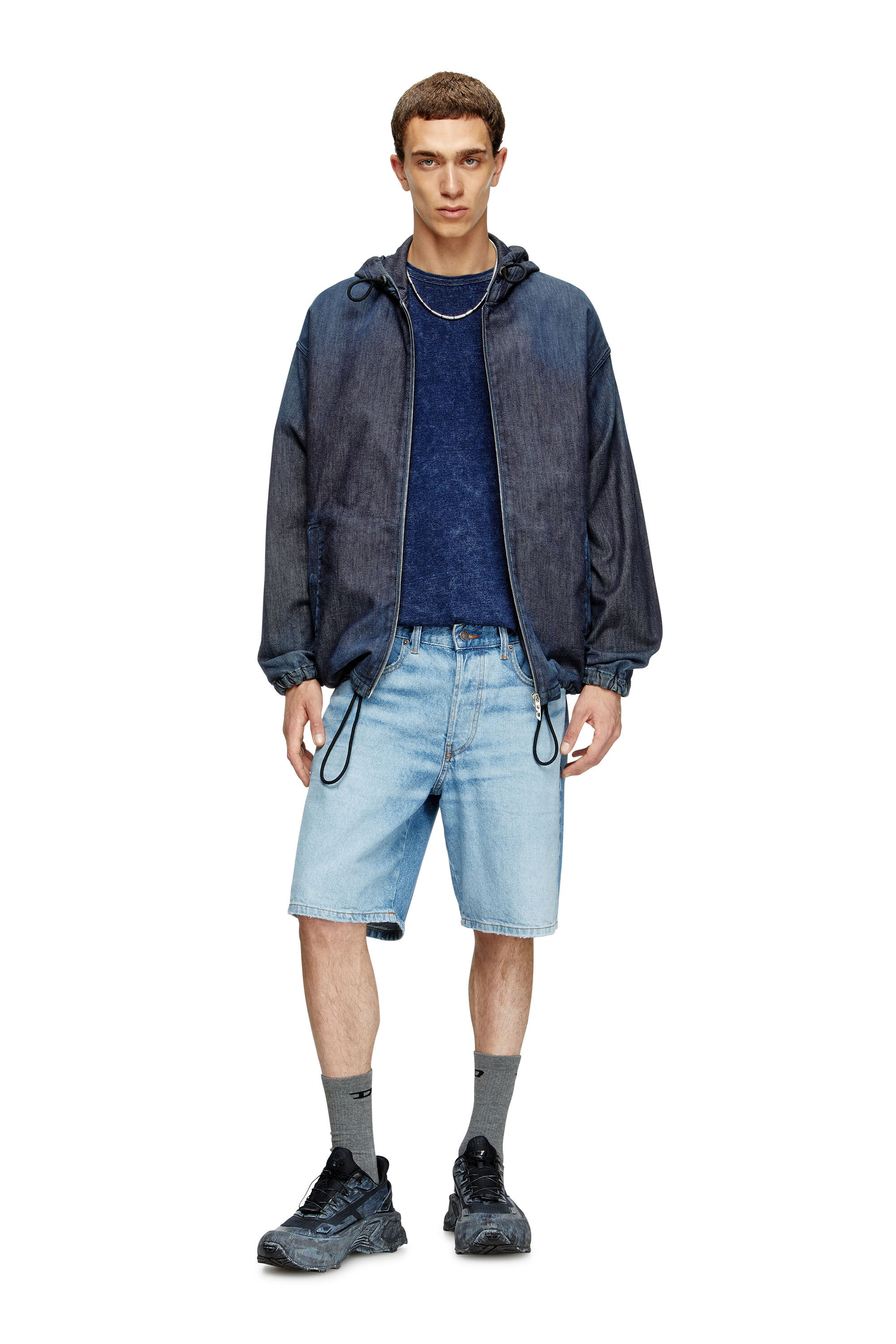Diesel - REGULAR-SHORT, Short en denim Homme in Bleu - 1