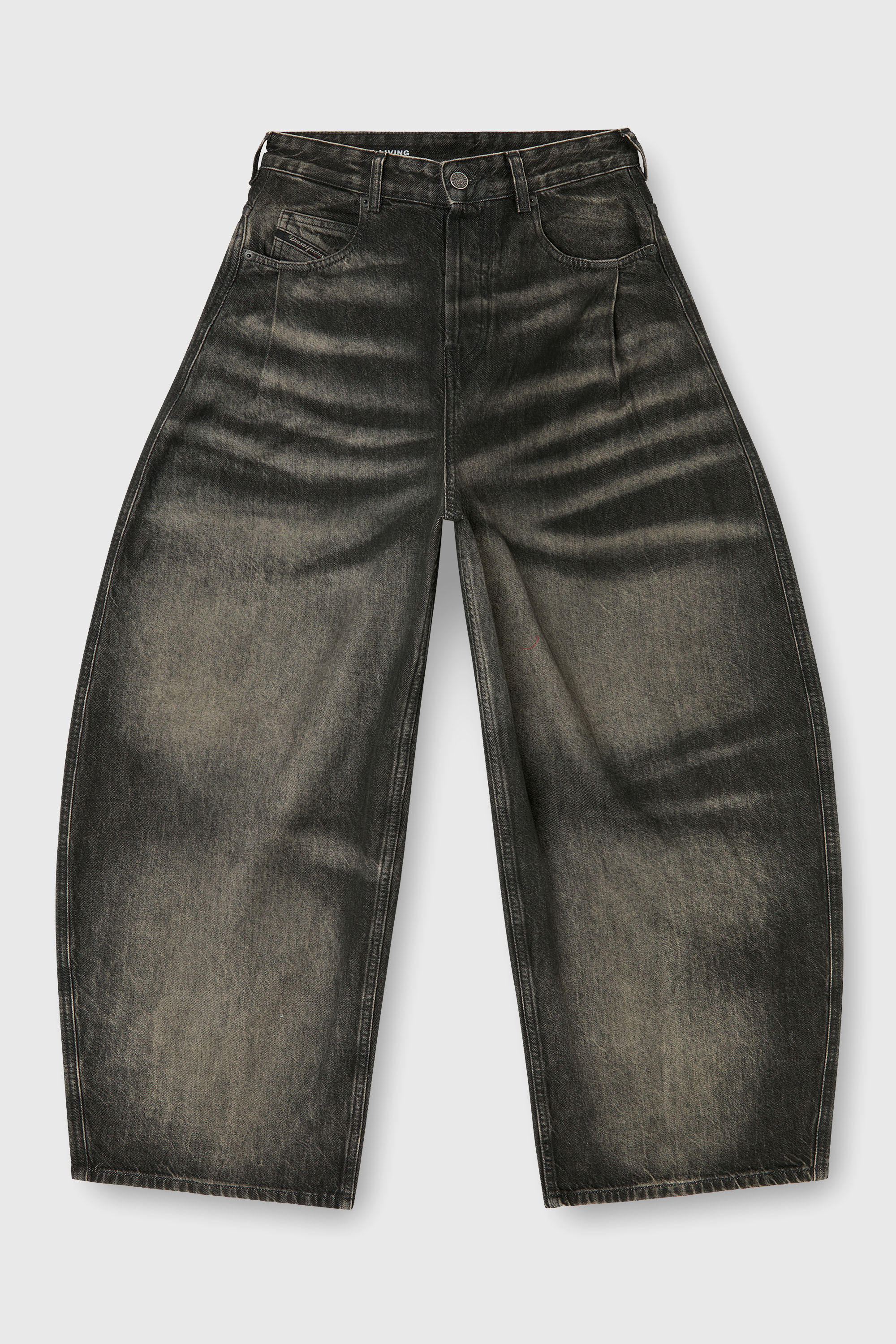 Diesel - Relaxed Jeans 1987 D-Khelz 09R33 Femme, Noir/Gris fonc&eacute; - Image 6