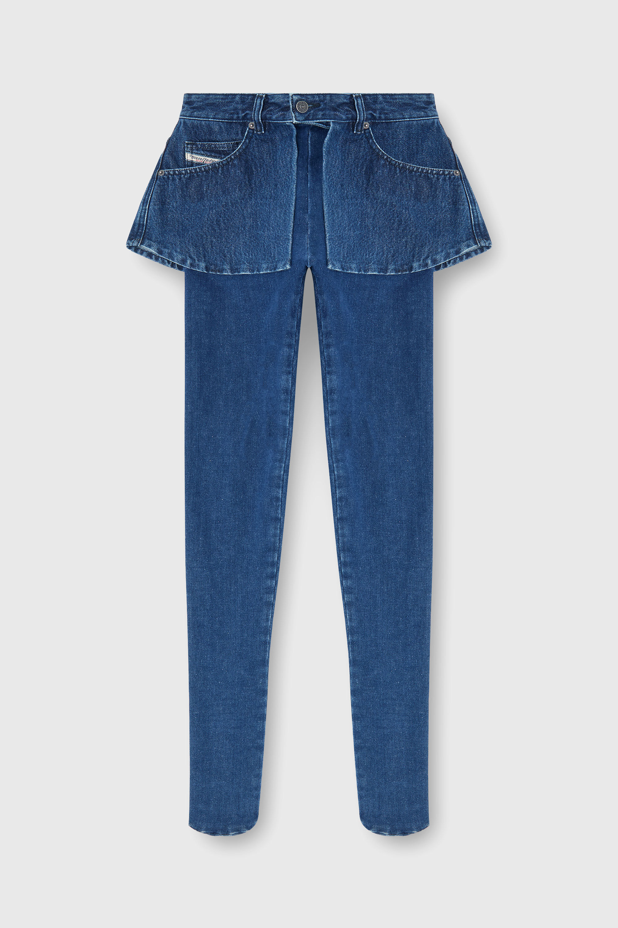Diesel - Skinny Jeans D-Spika 09R31 Femme, Bleu Fonc&eacute; - Image 7