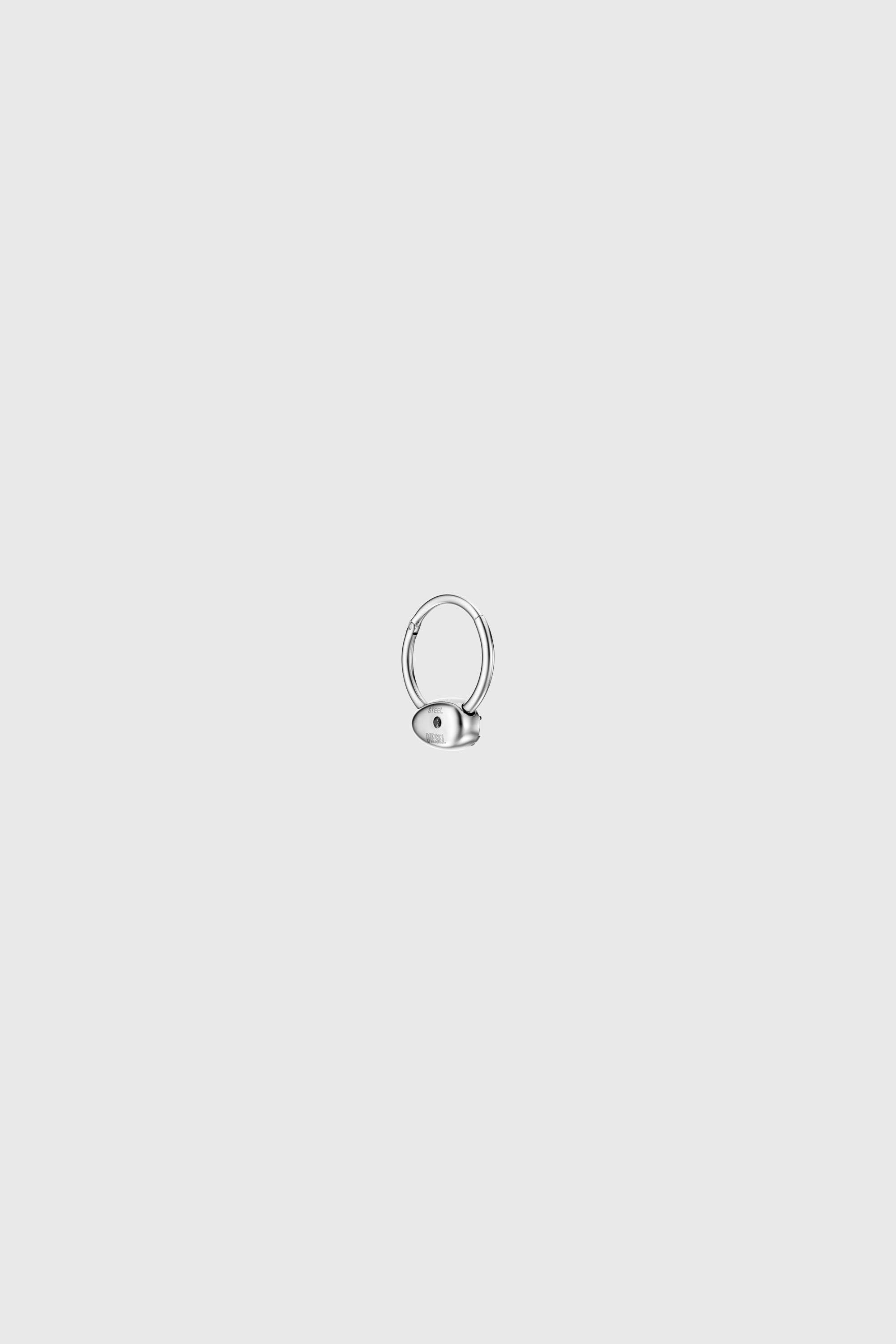 Diesel - DX1701040 JEWELLERY, Bijou de septum en acier inoxydable Mixte in Gris argent&eacute; - 3