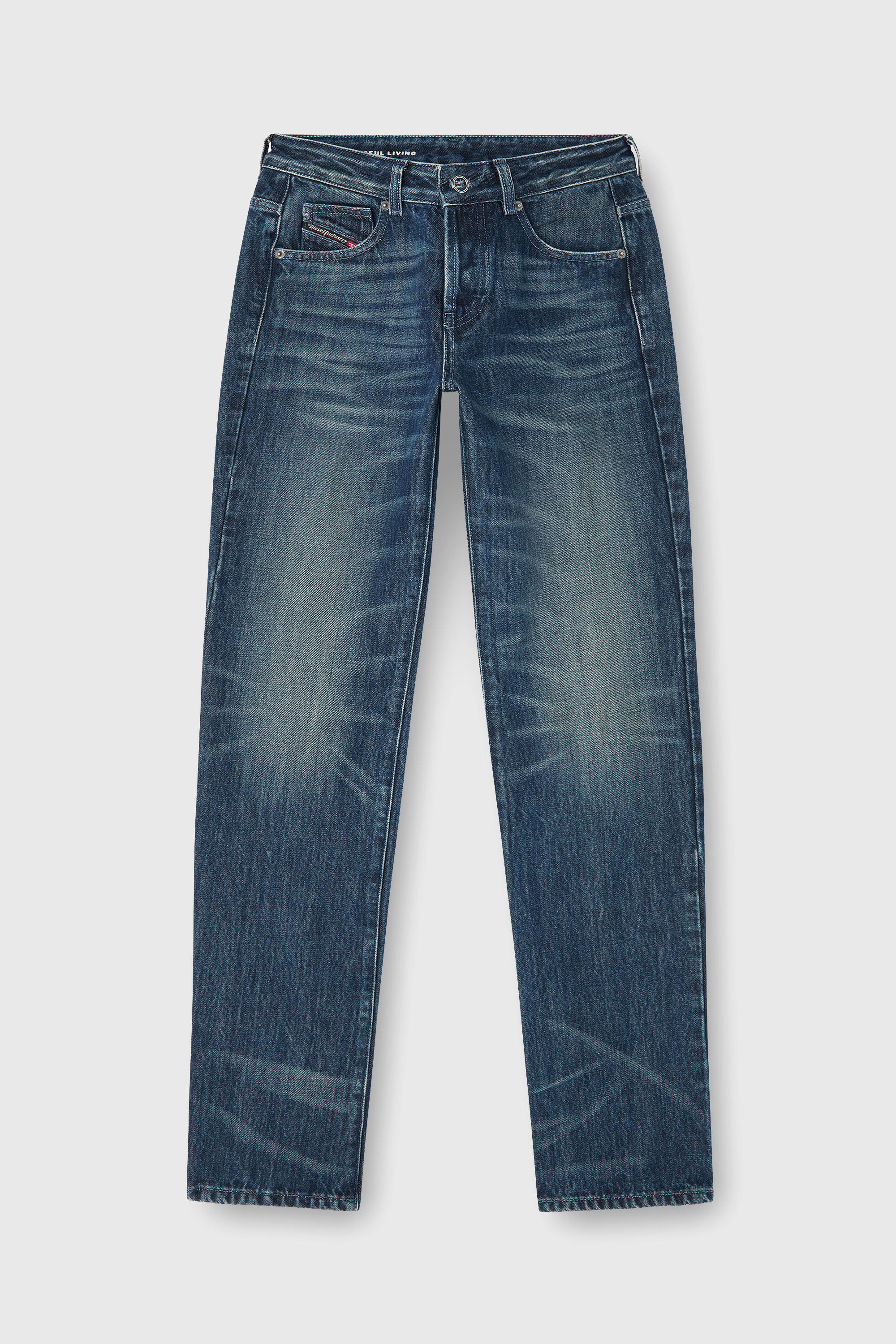 Diesel - Regular Jeans D-Heel 007FZ Femme, Bleu Fonc&eacute; - Image 6