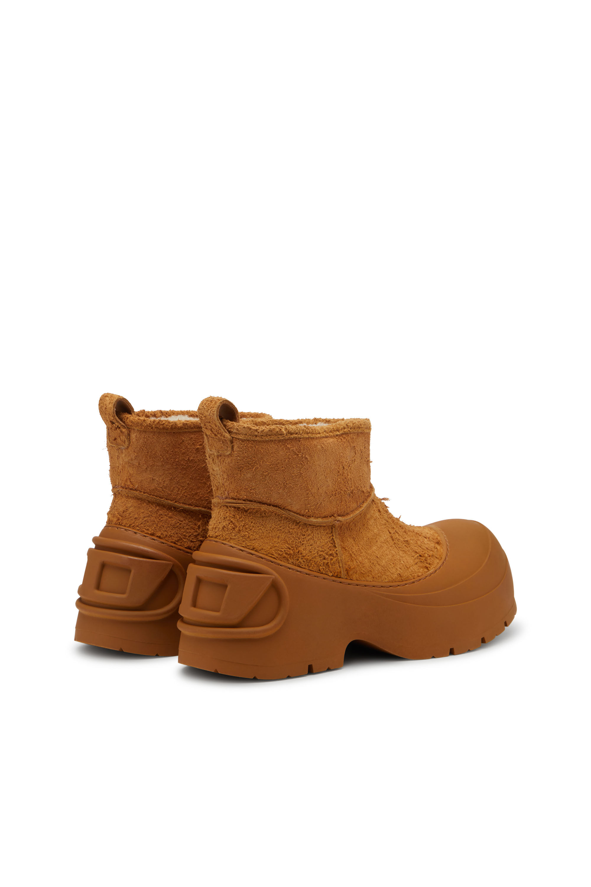 Diesel - D-DONALD MONTONE, D-Donald-Bottines épaisses avec semelle crantée Homme in Marron - 3