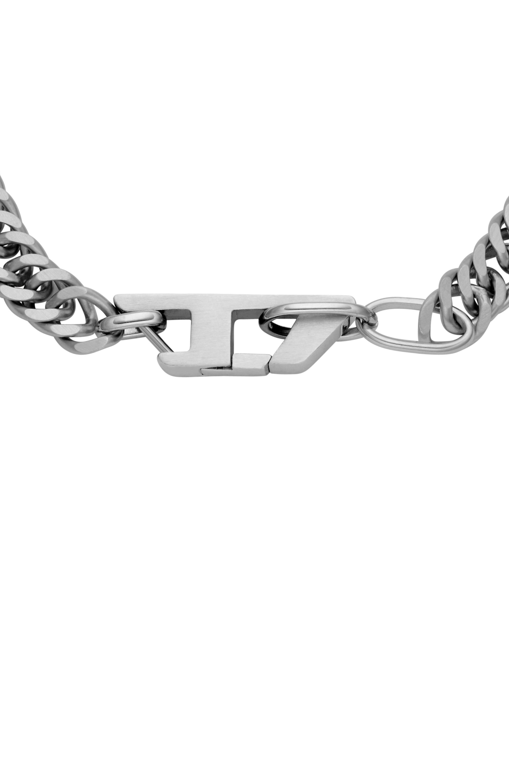 Women's Stainless steel chain bracelet | Silver | Diesel