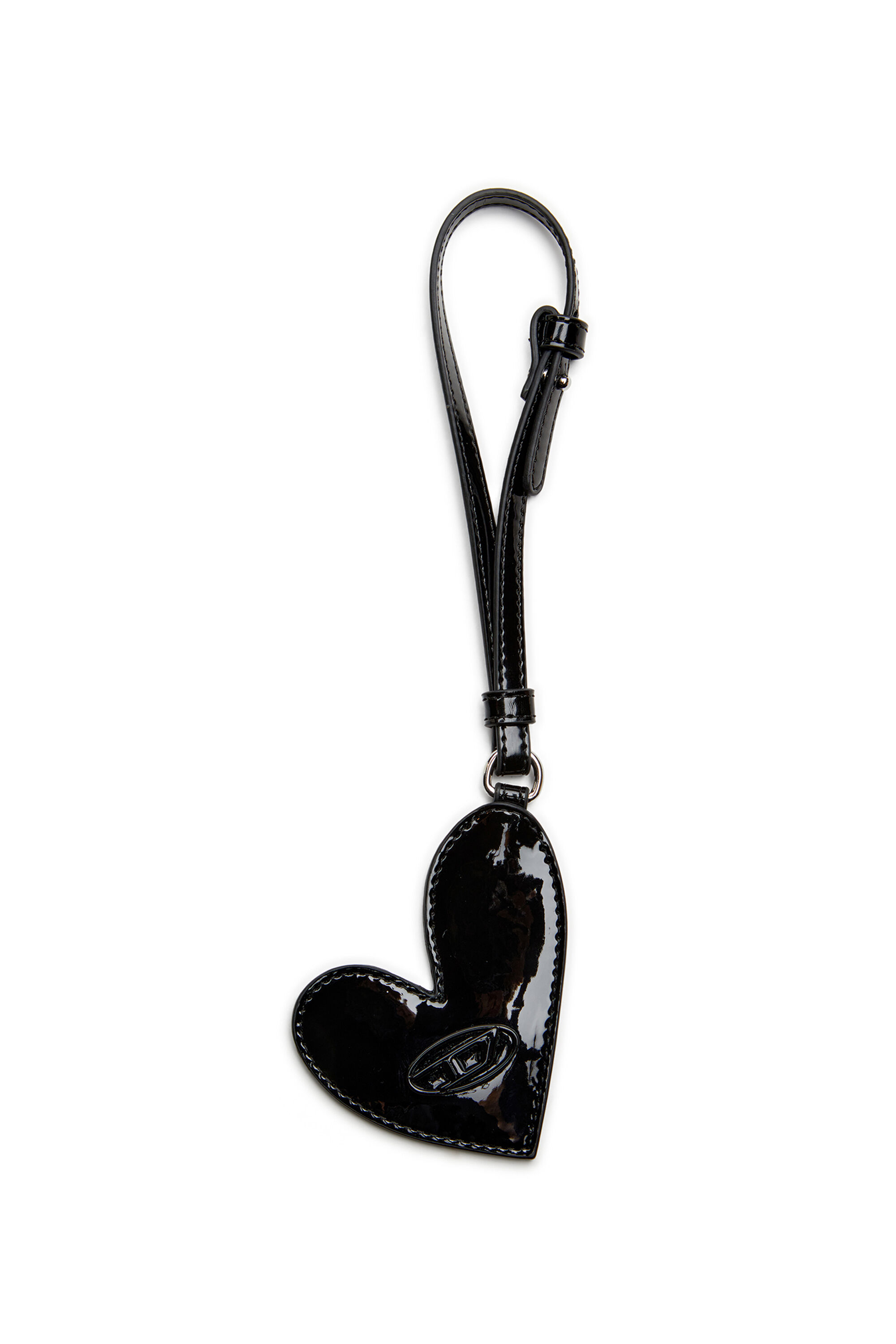 Diesel - PLAY MIRROR, Breloque miroir avec finition brillante Femme in Noir - 1
